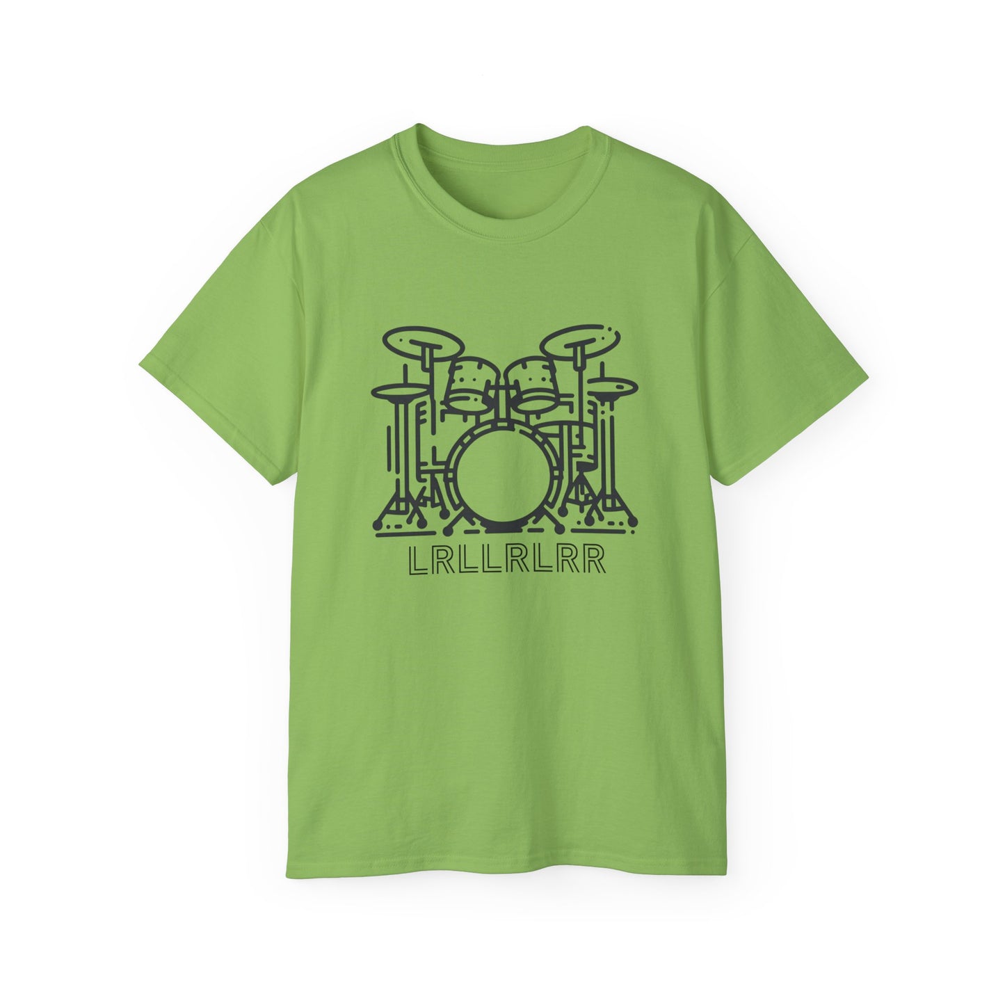 Drum-A-Diddle, Drumset Paradiddle, Unisex Ultra Cotton Tee - Psychonaut Swag
