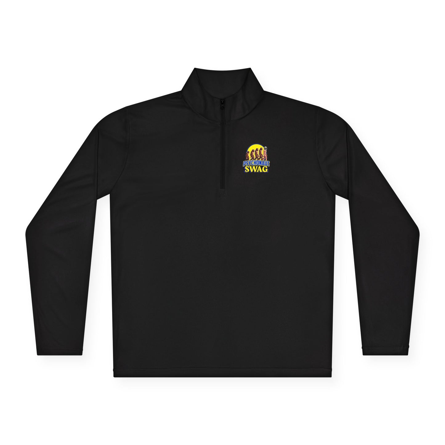 Small Biz Swag, Stylish Unisex Quarter-Zip Pullover - Trendy, Comfortable, Ideal for Outdoor Activities, Gifts, Travel, Everyday Wear