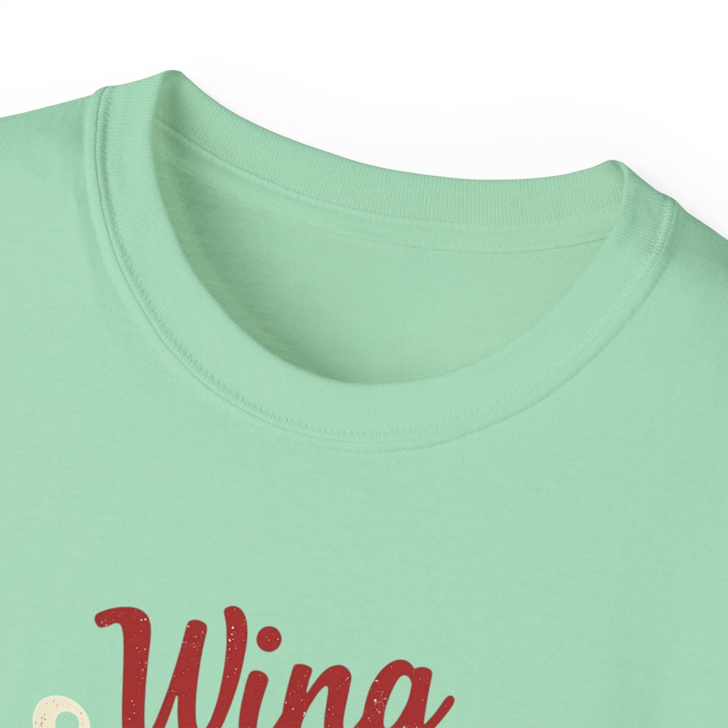 Wing Sweetheart Unisex Ultra Cotton Tee | Cute Graphic Shirt, Valentine's Day Gift, Trendy Casual Wear, Heart Theme Apparel, Unique T-Shirt - Psychonaut Swag