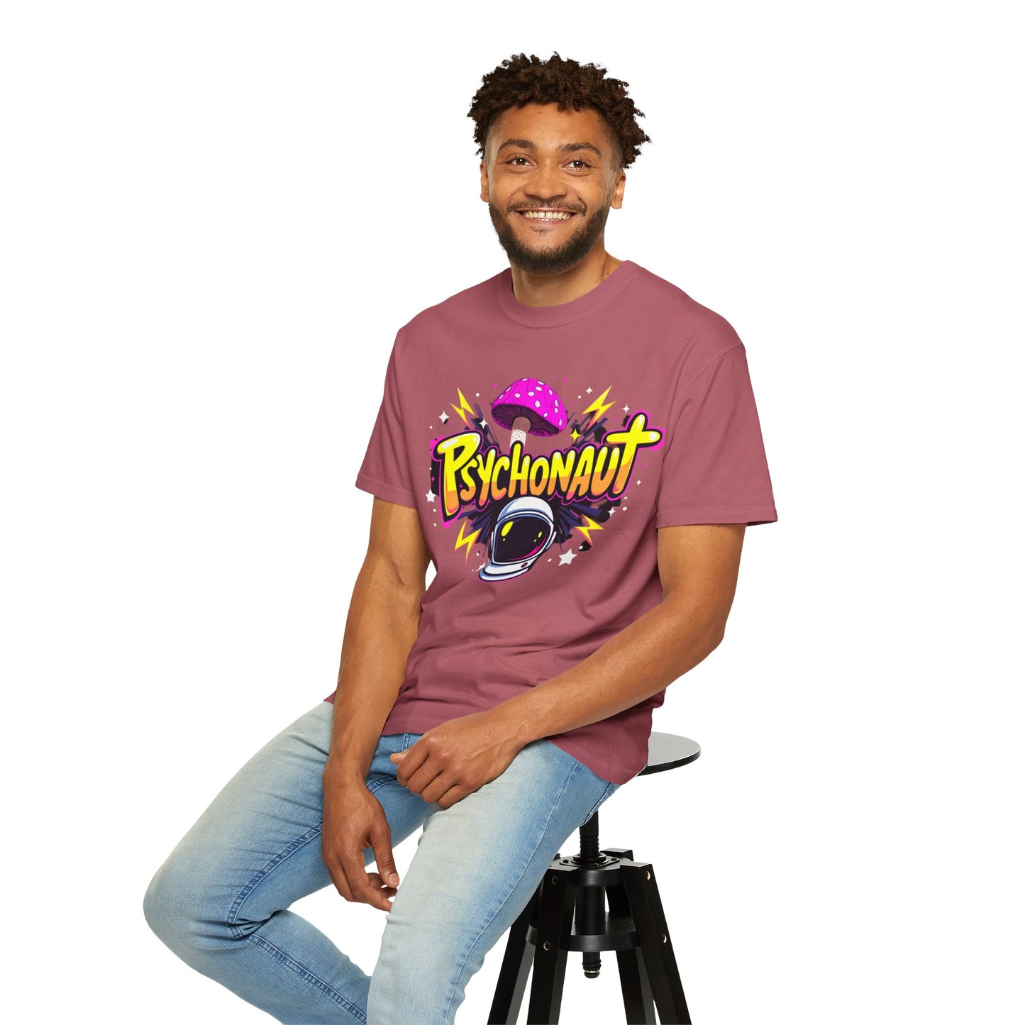 Psychonaut Explorer, Unisex Graphic T-Shirt - Fun, Colorful Space Design for Adventure Lovers - Psychonaut Swag