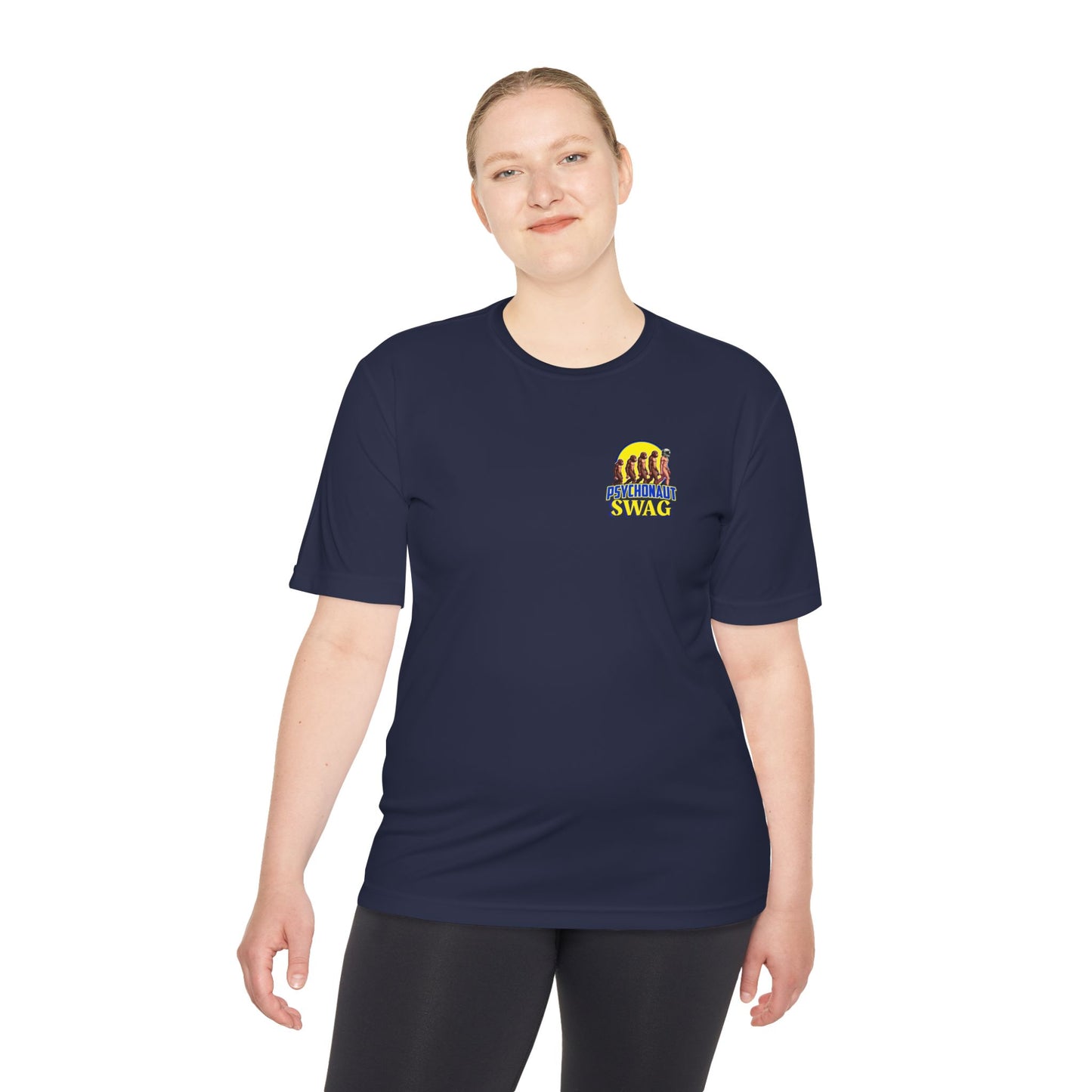 Psychonaut Swag, Small Biz, Unisex Moisture Wicking Tee, Workout Shirt, Gift for Car Enthusiasts, Casual Wear, Summer Activewear