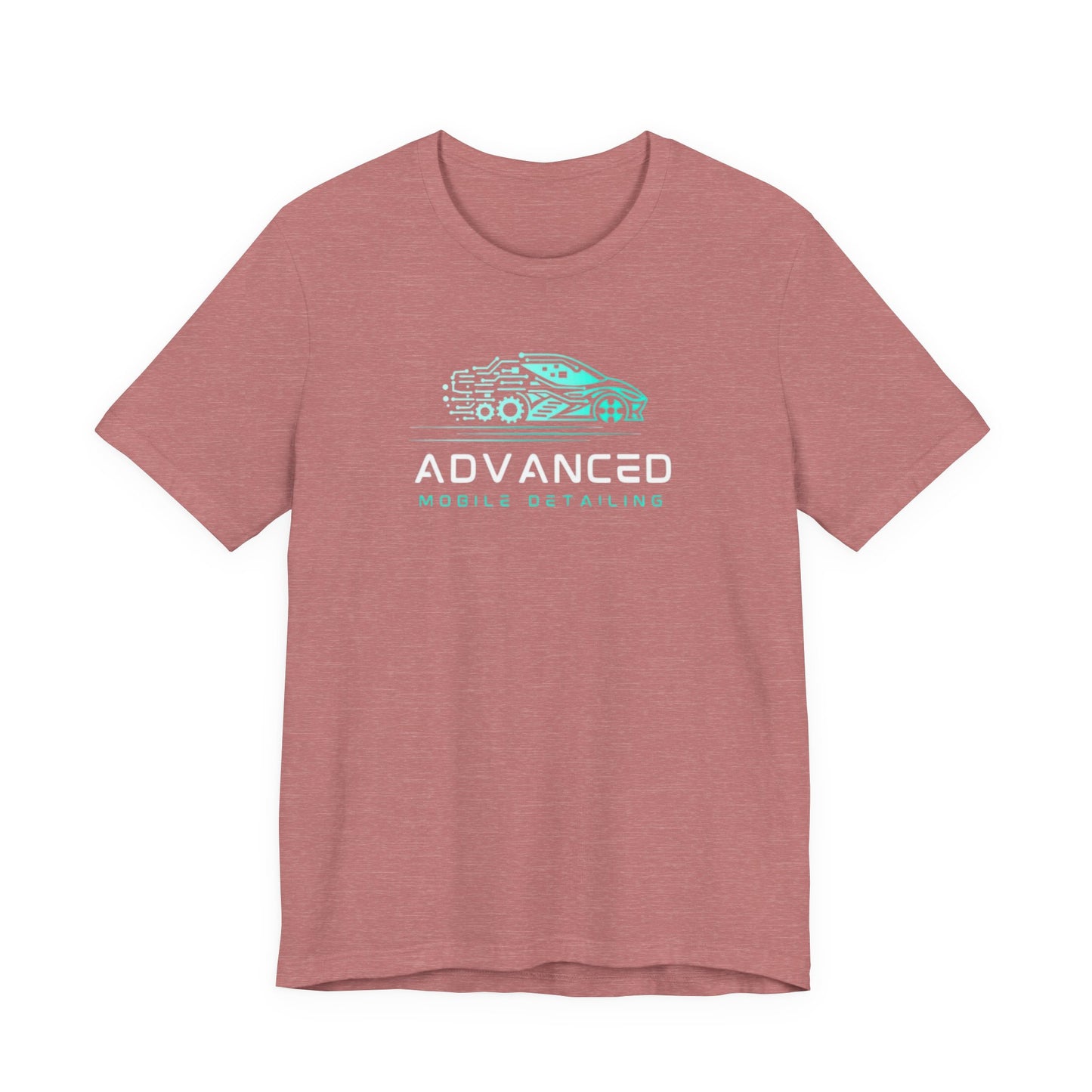 Advanced Mobile Detailing, Super soft style, Unisex Tee, Car Enthusiast Shirt, Automotive Gift, Stylish Car Wash Tee, Perfect for Mechanics, Birthday or Holiday Gift