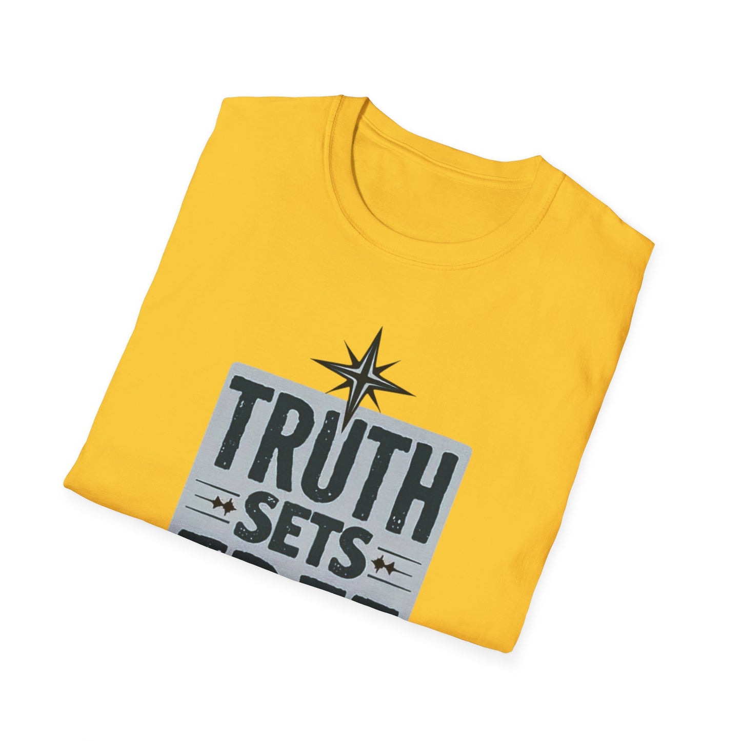 Truth sets Free, Unisex Softstyle T-Shirt - Psychonaut Swag