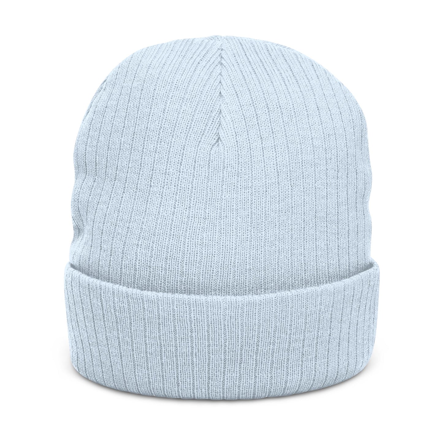 Psychonaut swag, small biz, Ribbed Knit Beanie - Cozy Embroidered Headwear for All Seasons, Winter Fashion, Gift Idea, Casual Style, Outdoor Fun