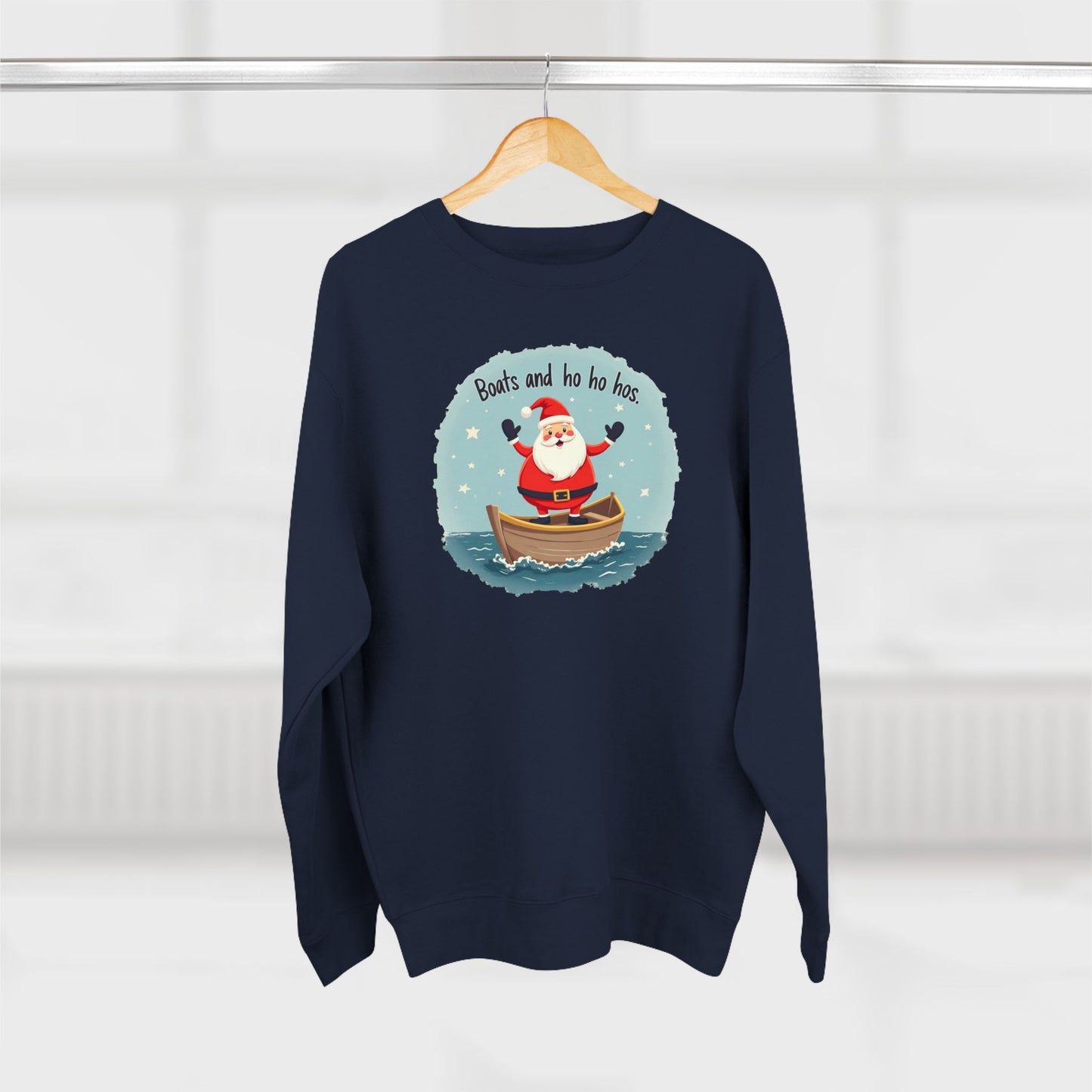 Boats and Ho Ho Hos, Unisex Crewneck Sweatshirt