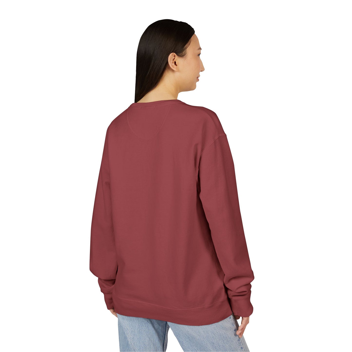 Christmas Tree sweater, Unisex ComfortWash® Garment Dyed Crewneck Sweatshirt