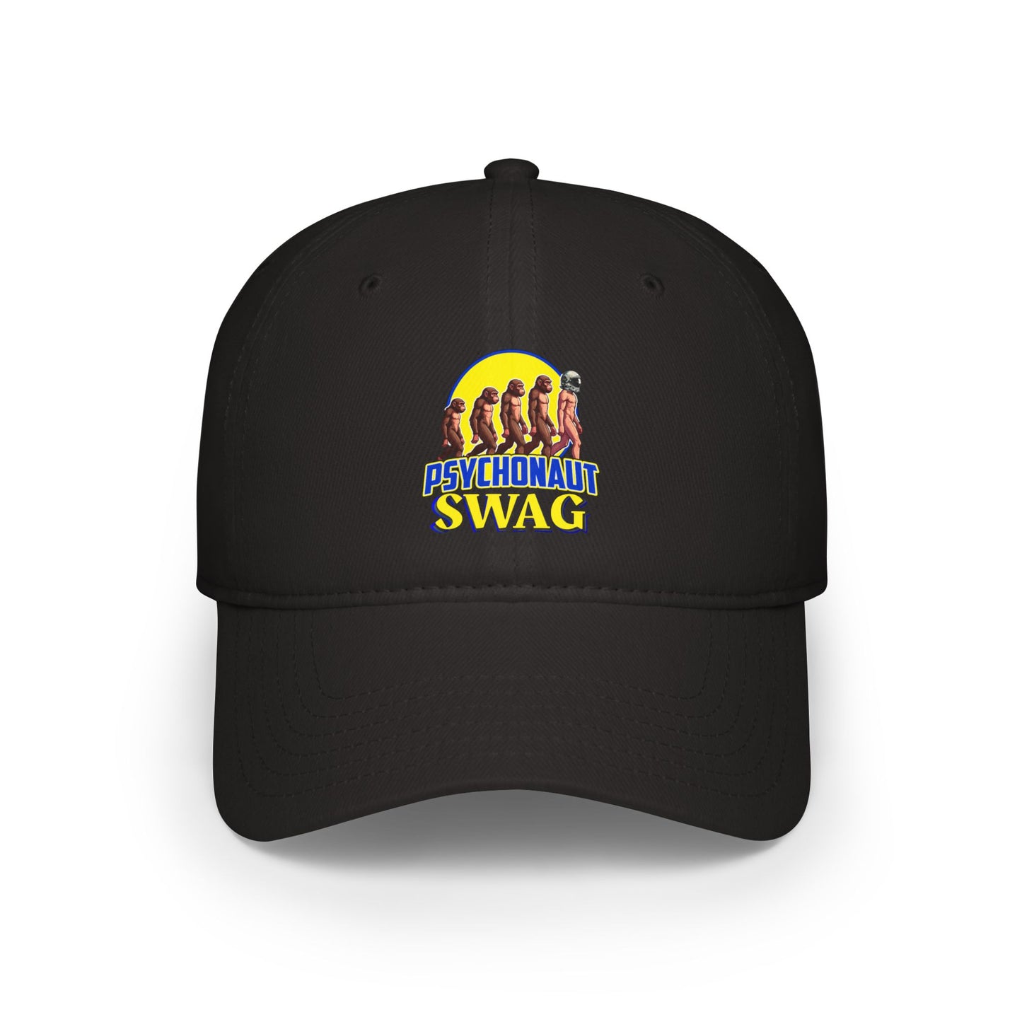 Psychonaut Swag Low Profile Baseball Cap, Casual Hat, Gift for Gamers, Streetwear Accessory, Summer Vibes, Trendy Headwear - Psychonaut Swag