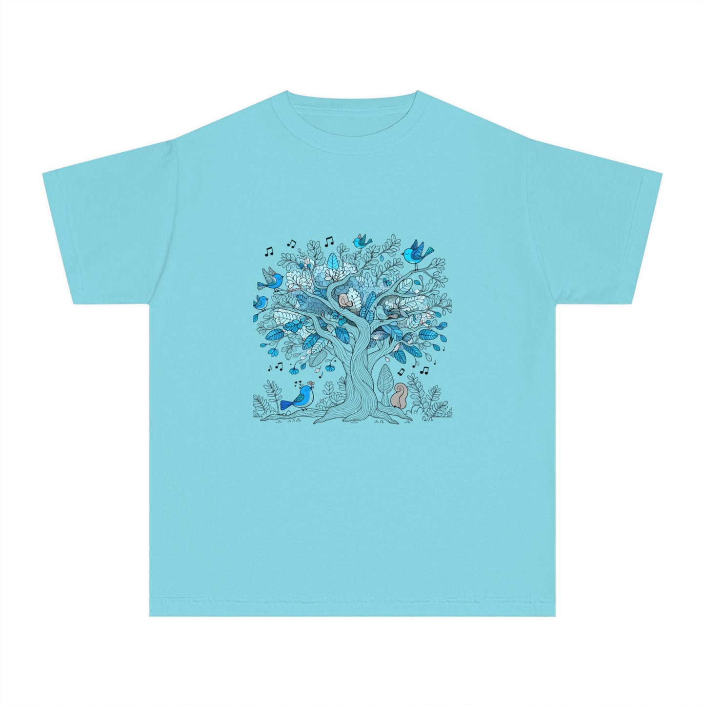Whimsical tree Youth Midweight Tee - Psychonaut Swag
