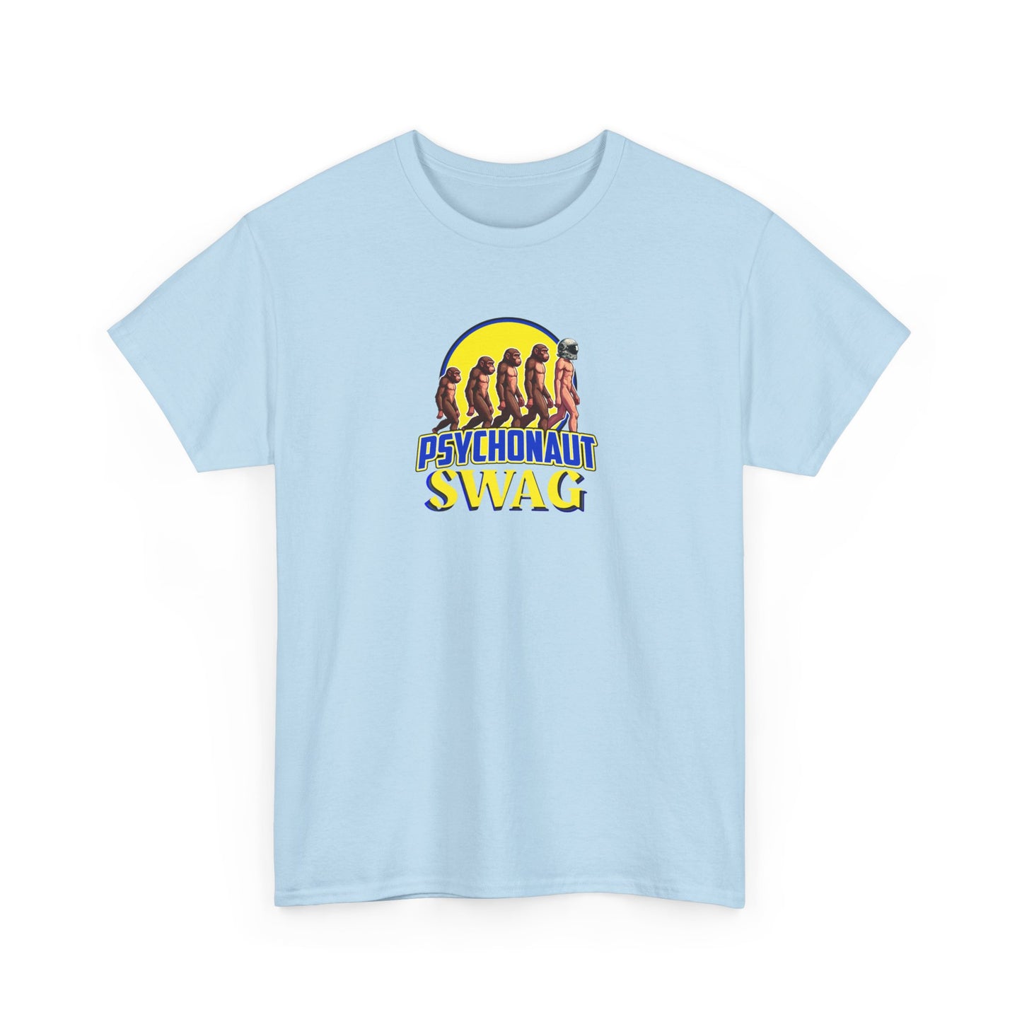 Psychonaut Basic tee, (Small Biz),  Unisex Heavy Cotton Tee, Psychedelic T-Shirt, Gifts for Festival Lovers, Unisex Graphic Tee, Casual Wear, Summer Vibes