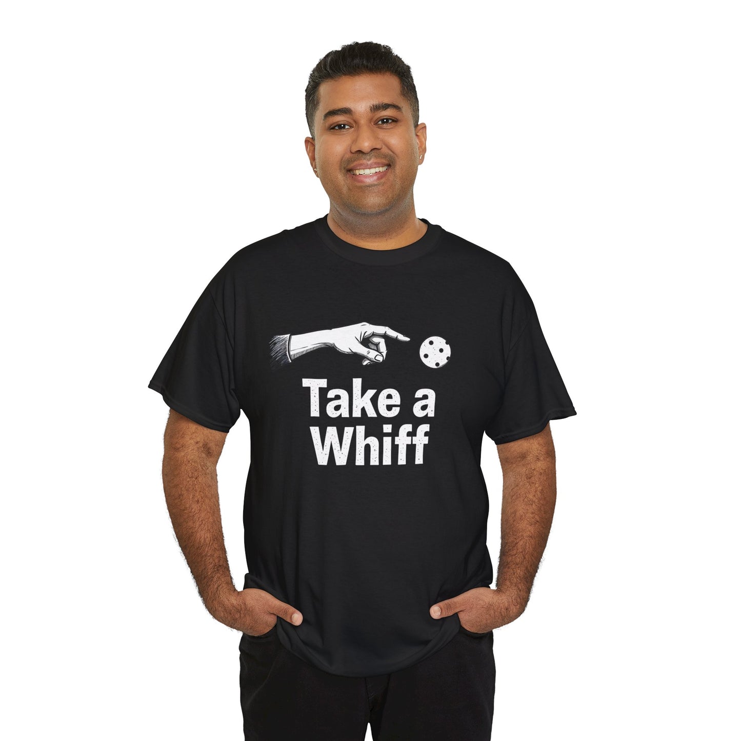 Take a whiff, Unisex Heavy Cotton Tee - Perfect for Fun Gatherings, Casual Outings, Gifts, and Everyday Wear