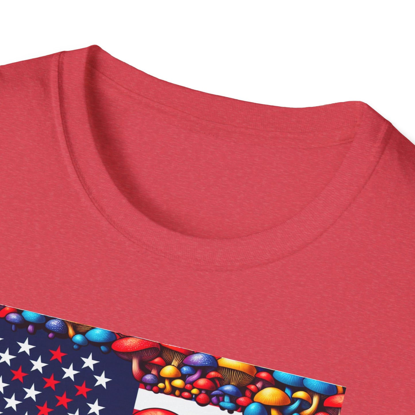 Psychedelic America Softstyle T-Shirt - Psychonaut Swag