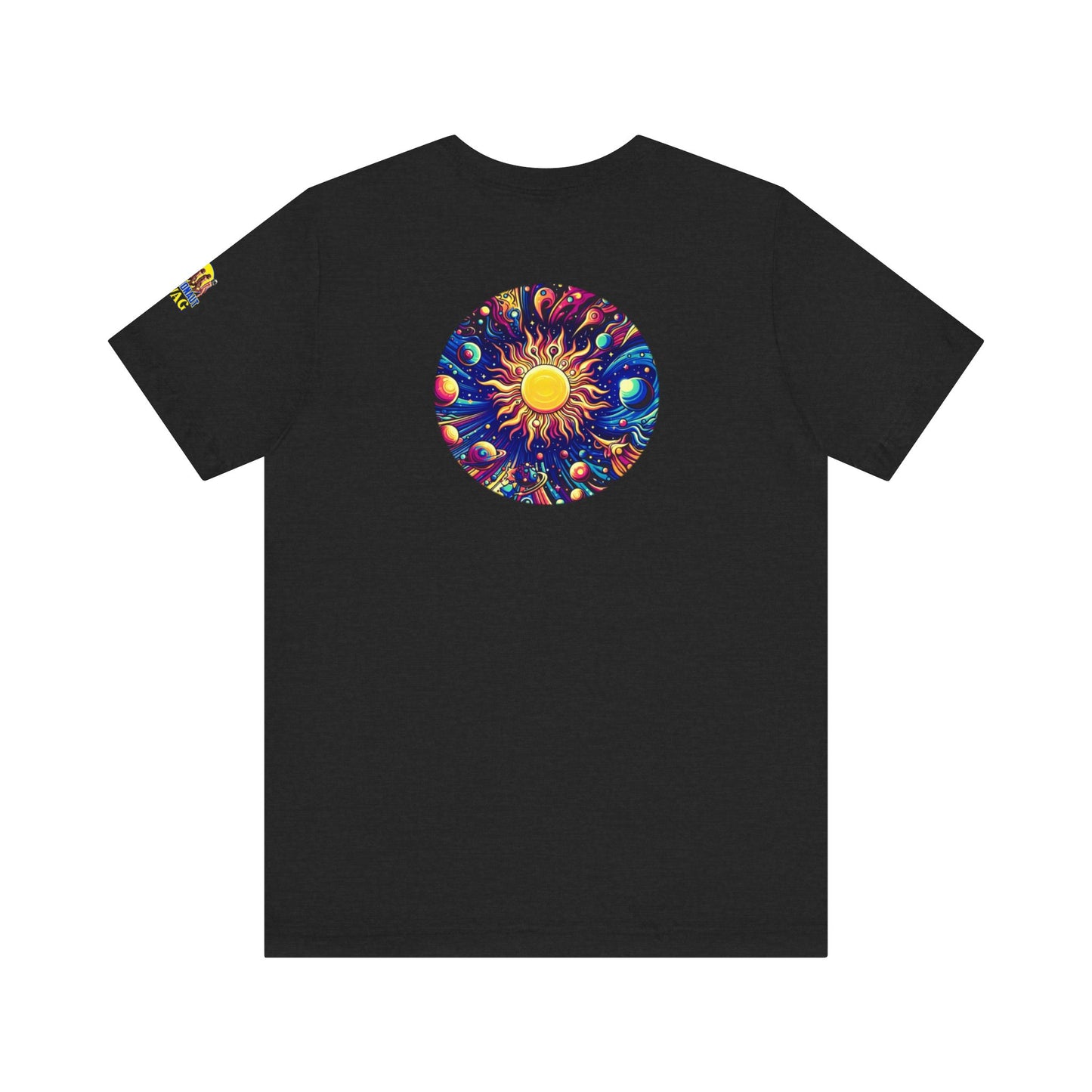 Psychonaut Staple solar system, Unisex Jersey Short Sleeve Tee - Psychonaut Swag