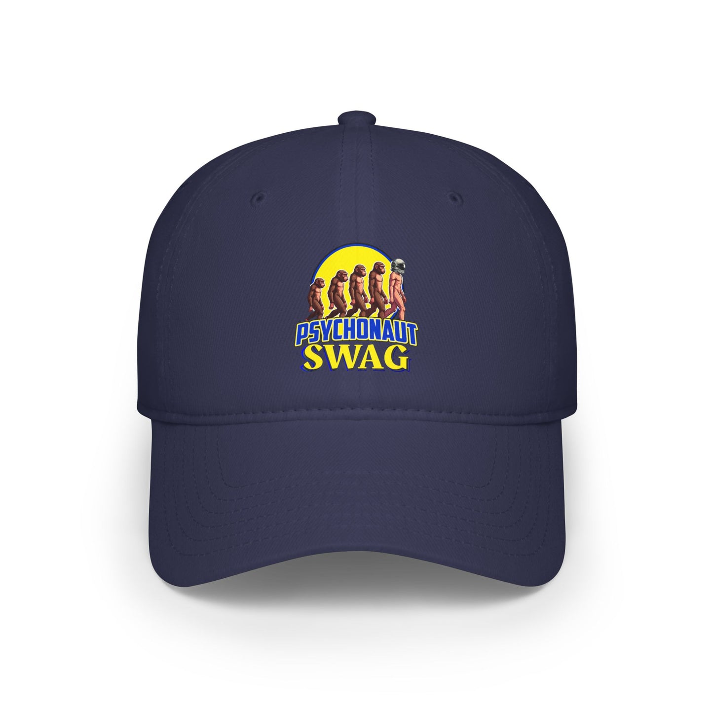 Psychonaut Swag Low Profile Baseball Cap, Casual Hat, Gift for Gamers, Streetwear Accessory, Summer Vibes, Trendy Headwear - Psychonaut Swag