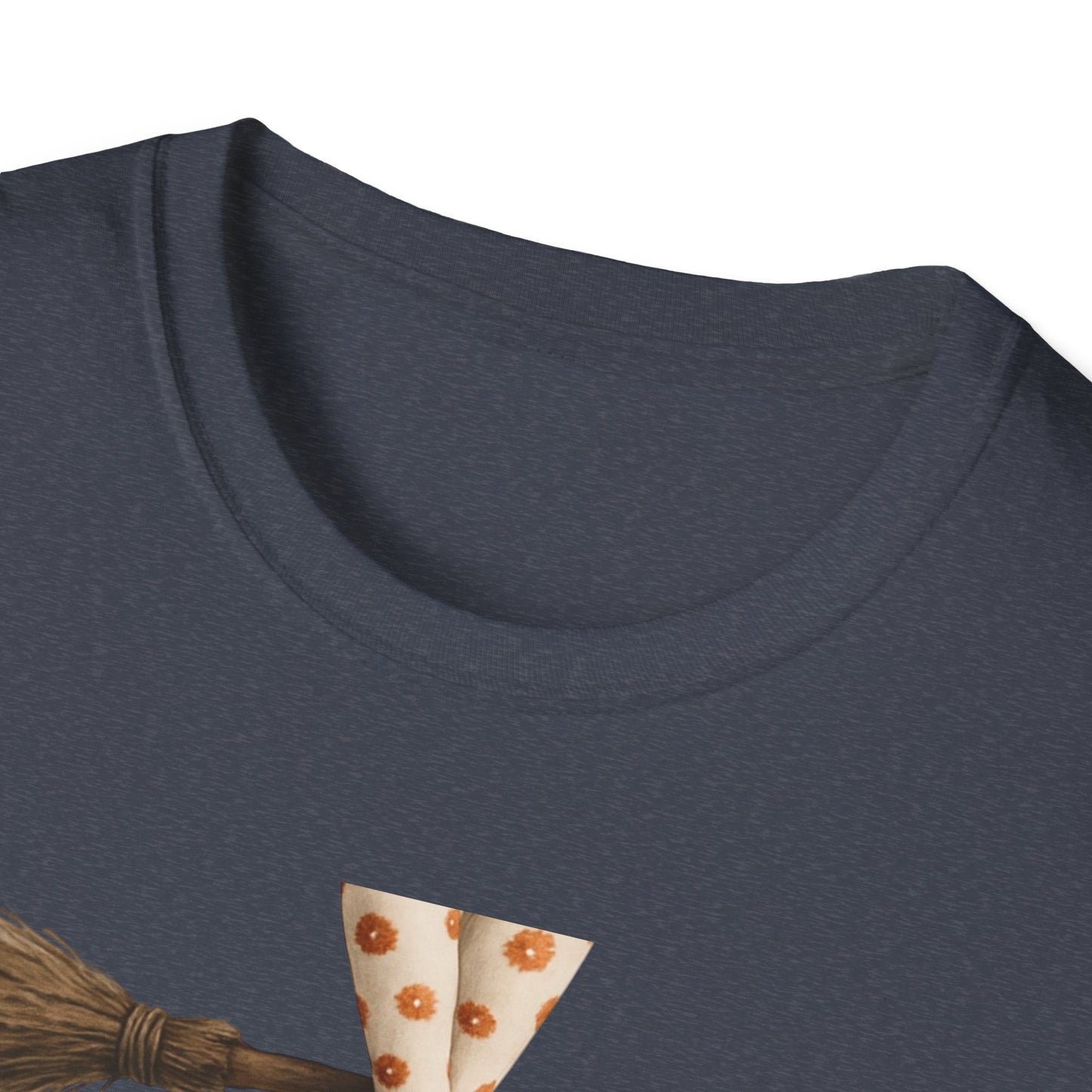Bat and Bubblegum Unisex Softstyle T-Shirt, Halloween Top, Whimsical Graphic Tee, Cute Gift for Animal Lovers, Fall Vibes