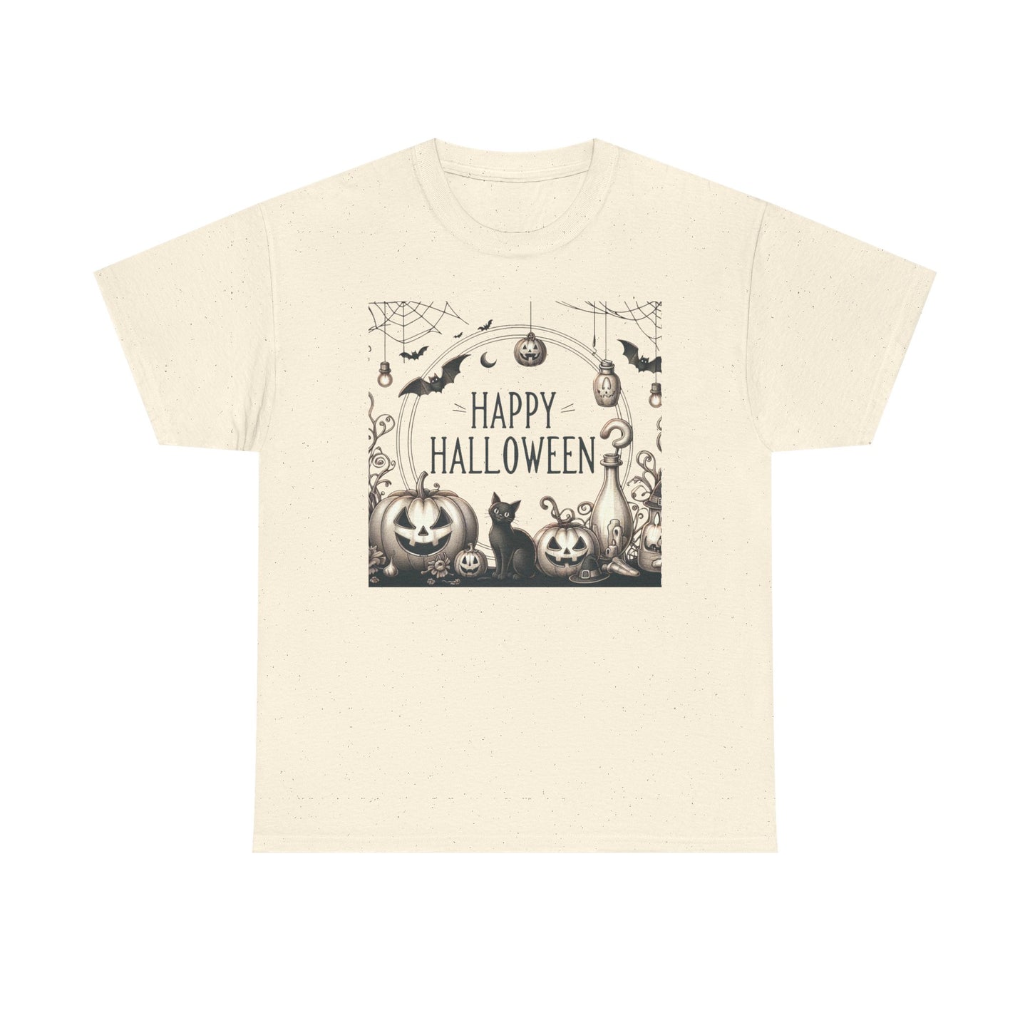 Halloween Vintage style party, Unisex Heavy Cotton Tee, Spooky Tee, Halloween Shirt, Ghostly Apparel, Pumpkin T-Shirt, Festive Clothing