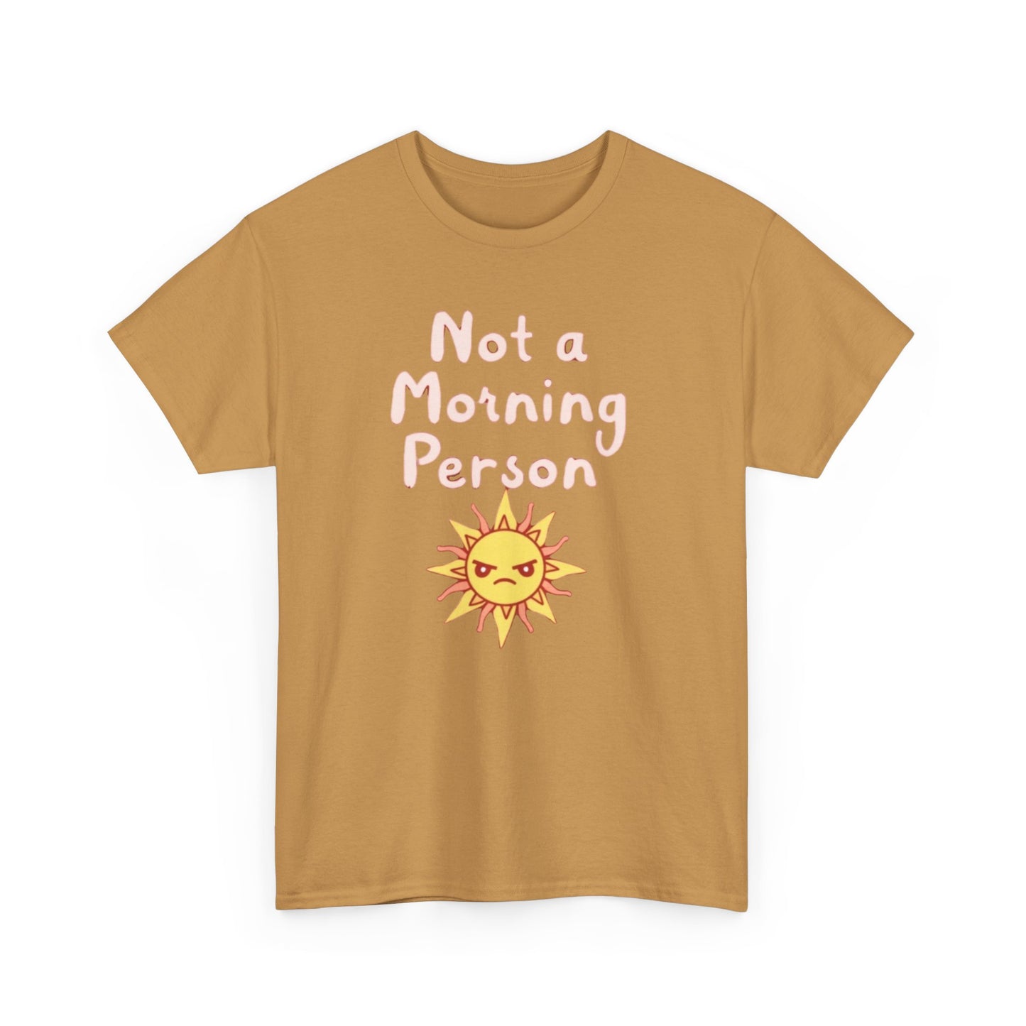 Not a Morning Person, Unisex Cotton T-Shirt, Fun Apparel for Kids and Adults, Perfect Gift for Birthdays and Celebrations - Psychonaut Swag
