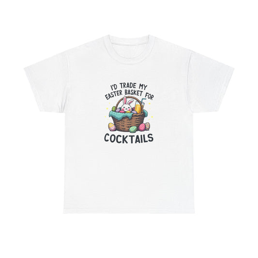 Easter Basket for Cocktails T-Shirt