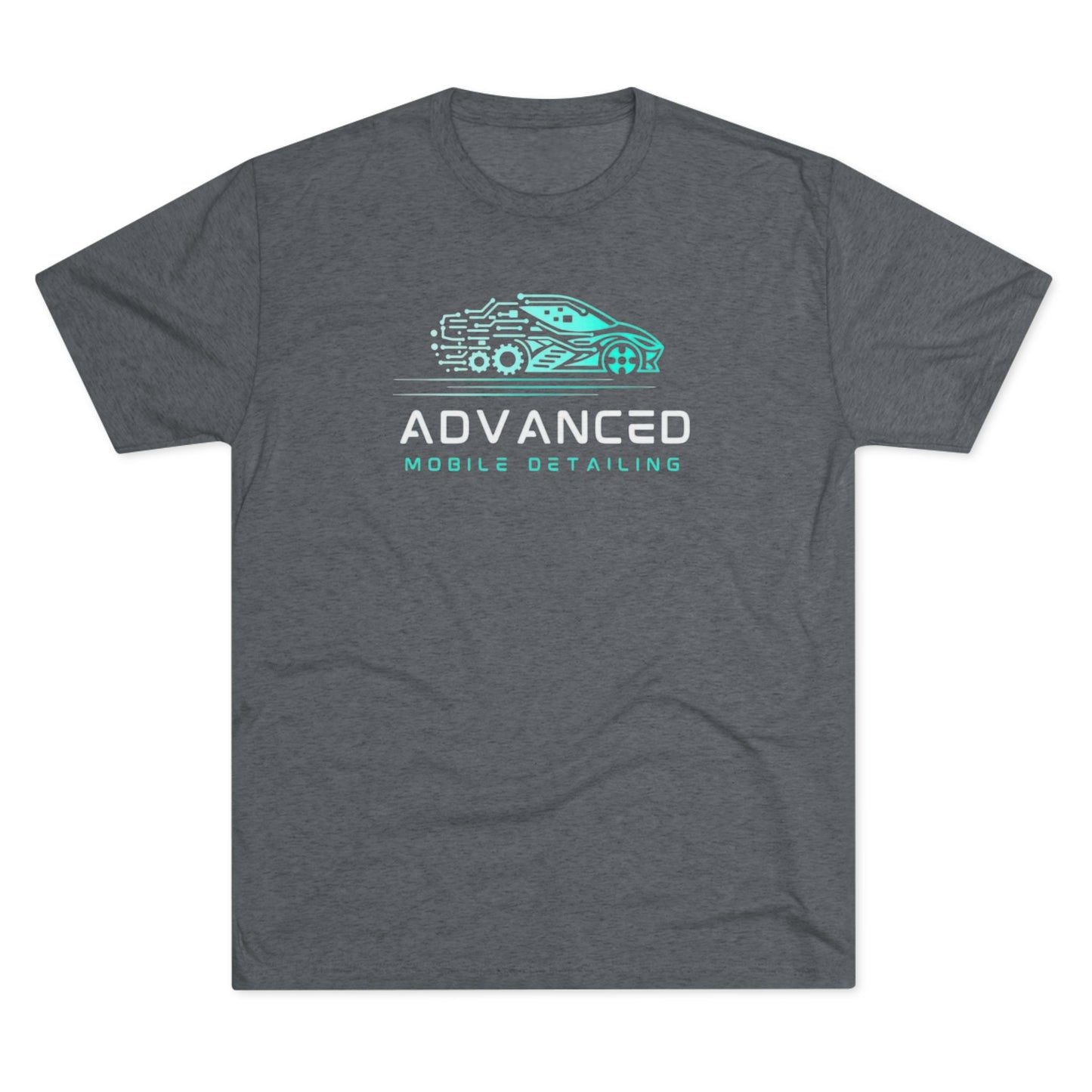Advanced Mobile Detailing, Tri-blend, Tee | Car Enthusiast T-Shirt, Custom Auto Care Shirt, Gift for Car Lovers, Unique Vehicle Detailing Apparel