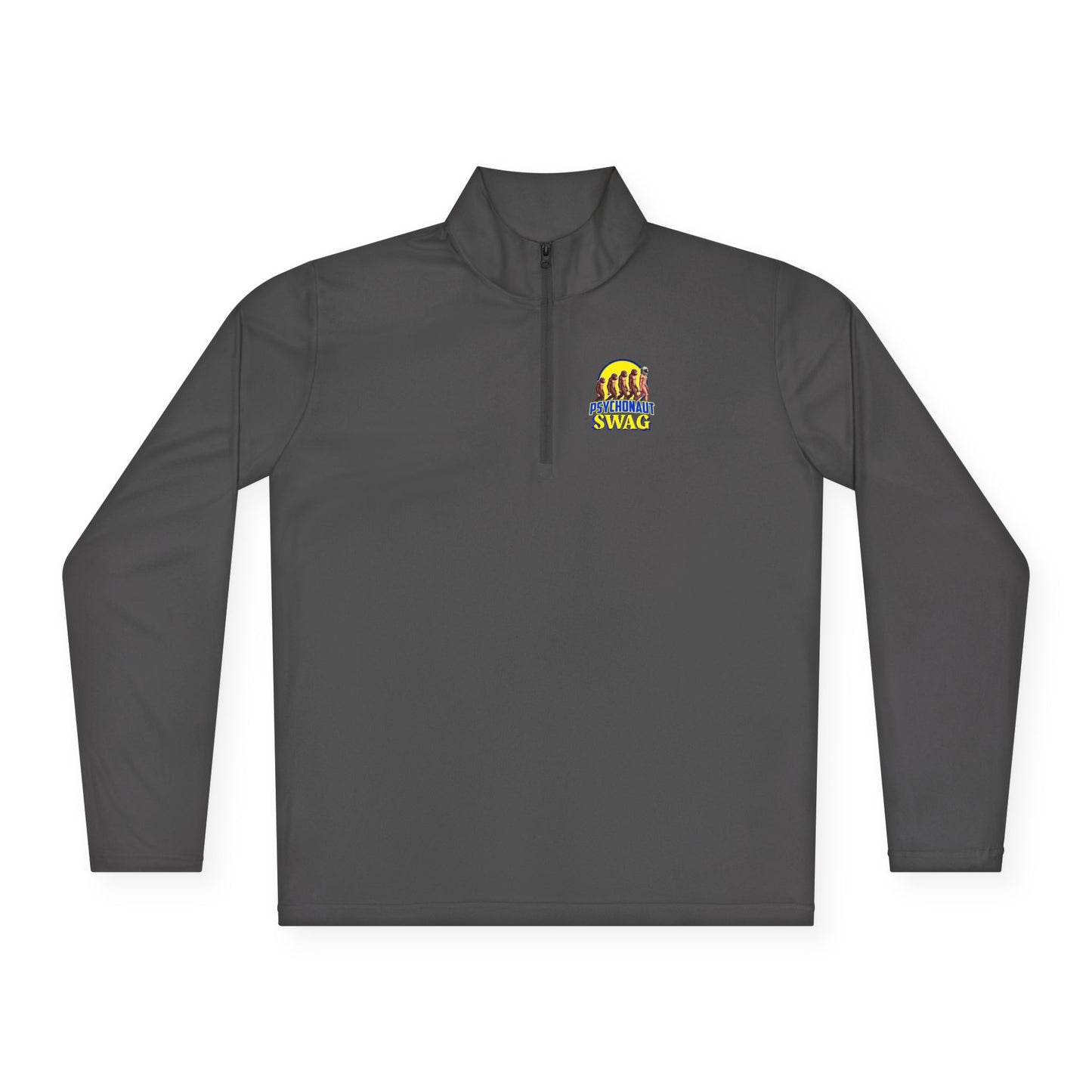 Psychonaut swag, small biz, Unisex Quarter-Zip Pullover with Vibrant Design, Cozy Layer, Ideal for Outdoor Activities, Gift for Him/Her, Perfect for Fall