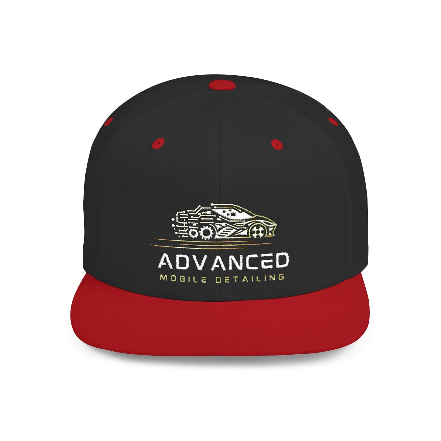 Mobile Detailing, Stylish Flat Bill Snapback Hat - Perfect for Summer Outings, Sports Events, Festivals, Stylish Gift, Trendy Fashion Accessory
