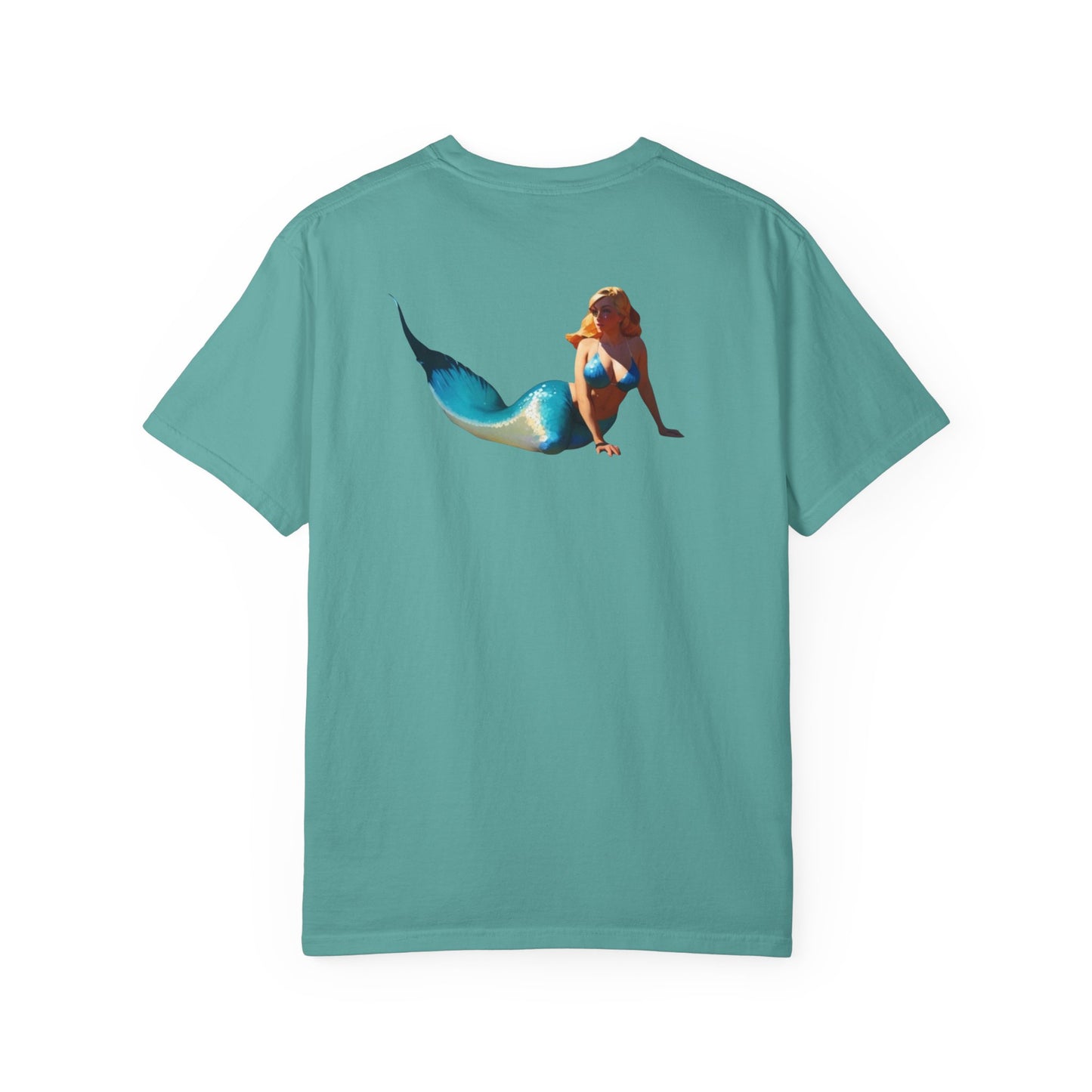 Psychonaut swag staple, Mermaid, Unisex Garment-Dyed T-shirt - Psychonaut Swag