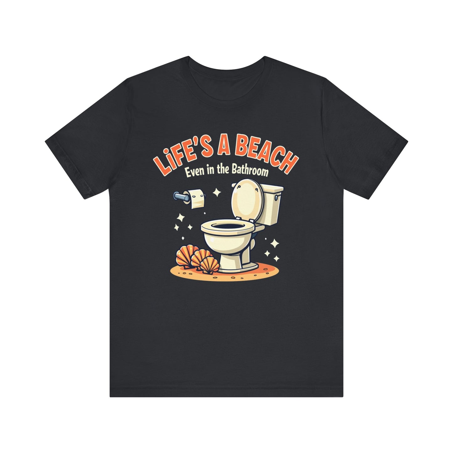 Life's a Beach, Unisex Short Sleeve Shirt - Psychonaut Swag