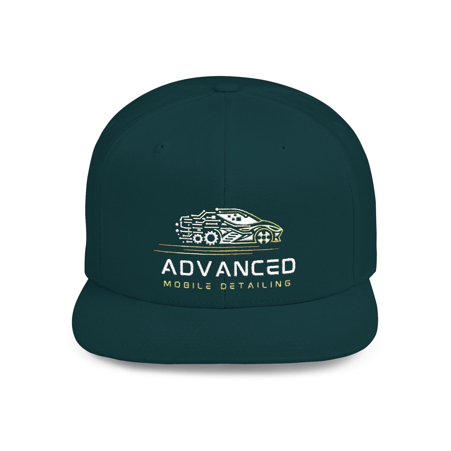 Mobile Detailing, Stylish Flat Bill Snapback Hat - Perfect for Summer Outings, Sports Events, Festivals, Stylish Gift, Trendy Fashion Accessory