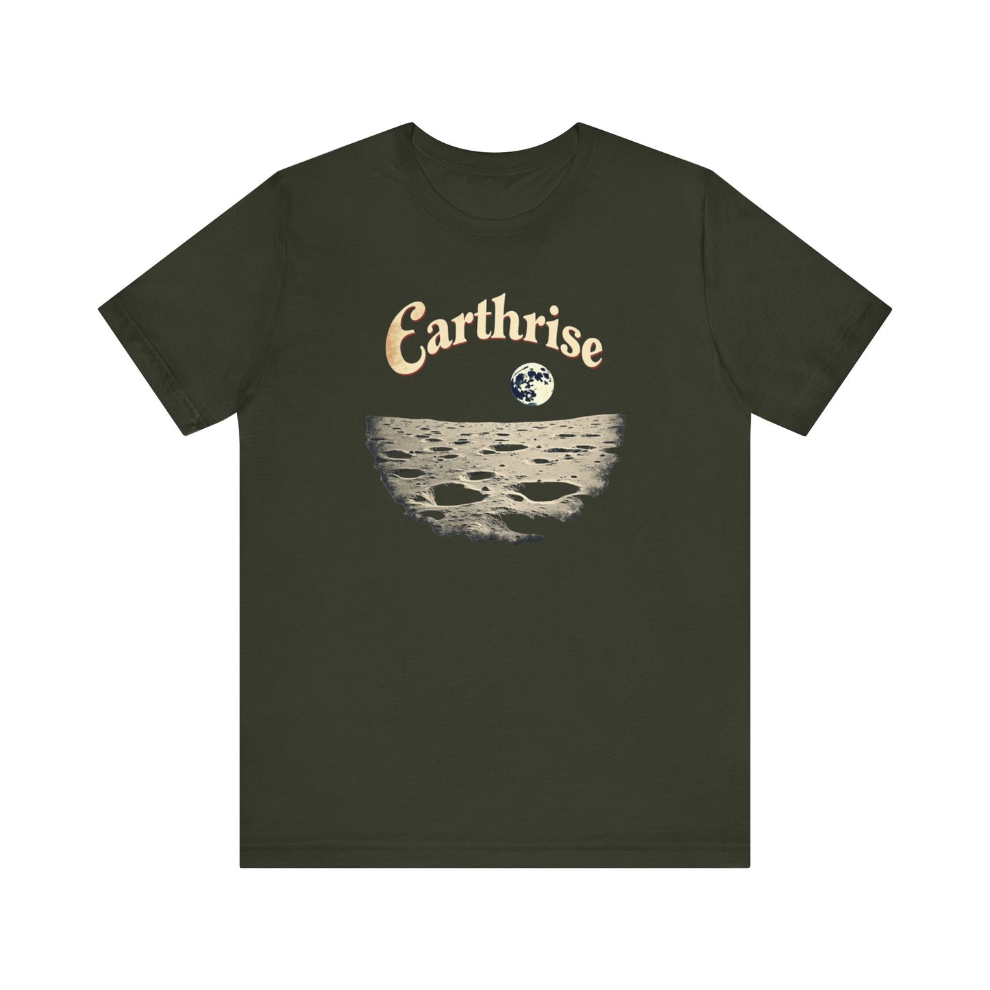 Earthrise Unisex Tee | Vintage Style Graphic Shirt, Eco-Friendly Apparel, Gift for Nature Lovers, Casual Wear, Astronomy Gift