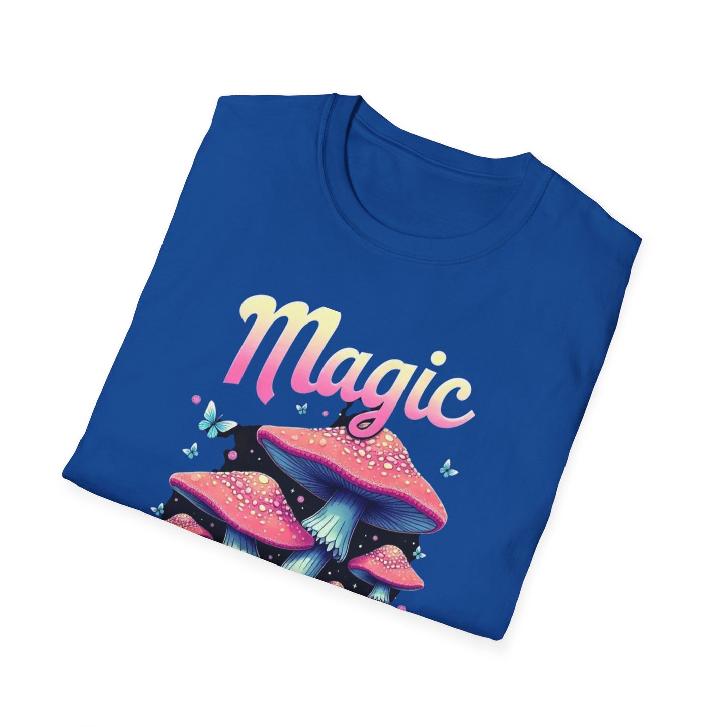 Magic Mushroom Unisex T-Shirt, Psychedelic Tee, Nature Lovers Gift, Trendy Graphic Shirt, Festival Wear, Eco-Friendly Apparel - Psychonaut Swag