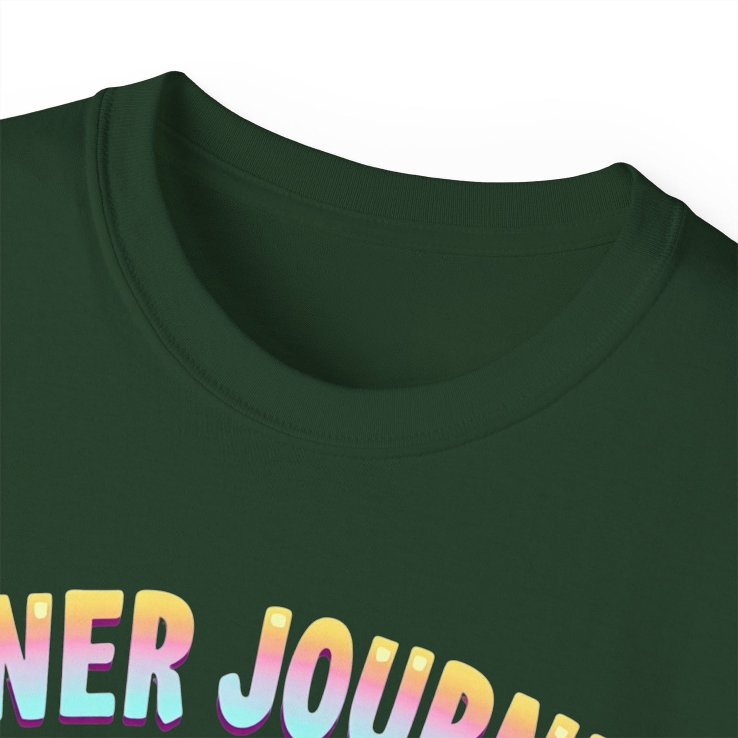 Inner Journey Unisex Ultra Cotton Tee - Vibrant Frog Design for Yoga and Meditation - Psychonaut Swag