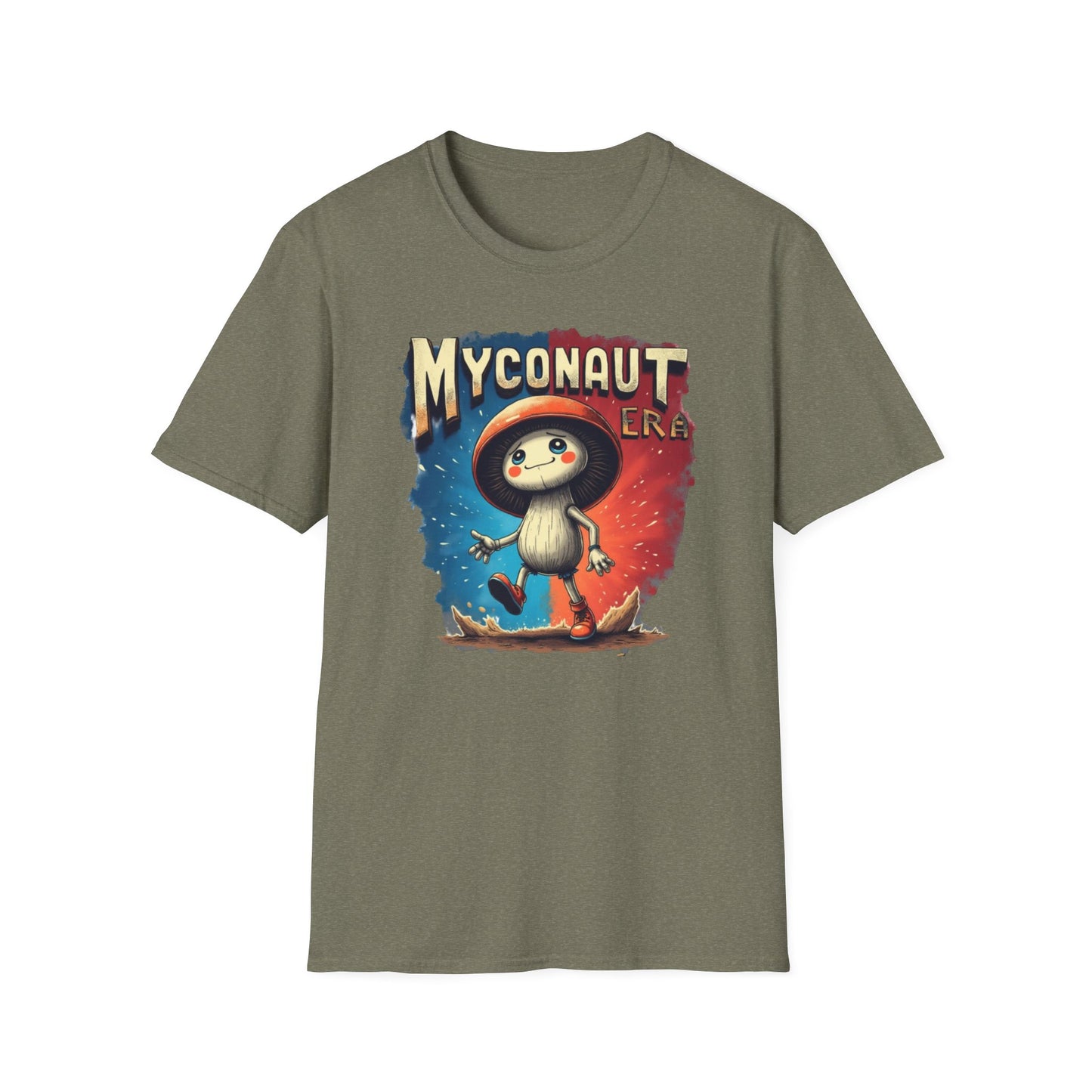 Myconaut Era, Cosmic Adventure T-Shirt, Myconaut Graphic Tee, Unisex Space Shirt, Gift for Gamers, Fun Vintage Style Tee - Psychonaut Swag