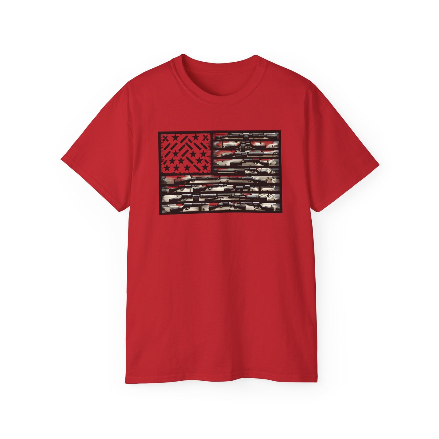 2nd Amendment Flag, Unisex Ultra Cotton Tee - Psychonaut Swag