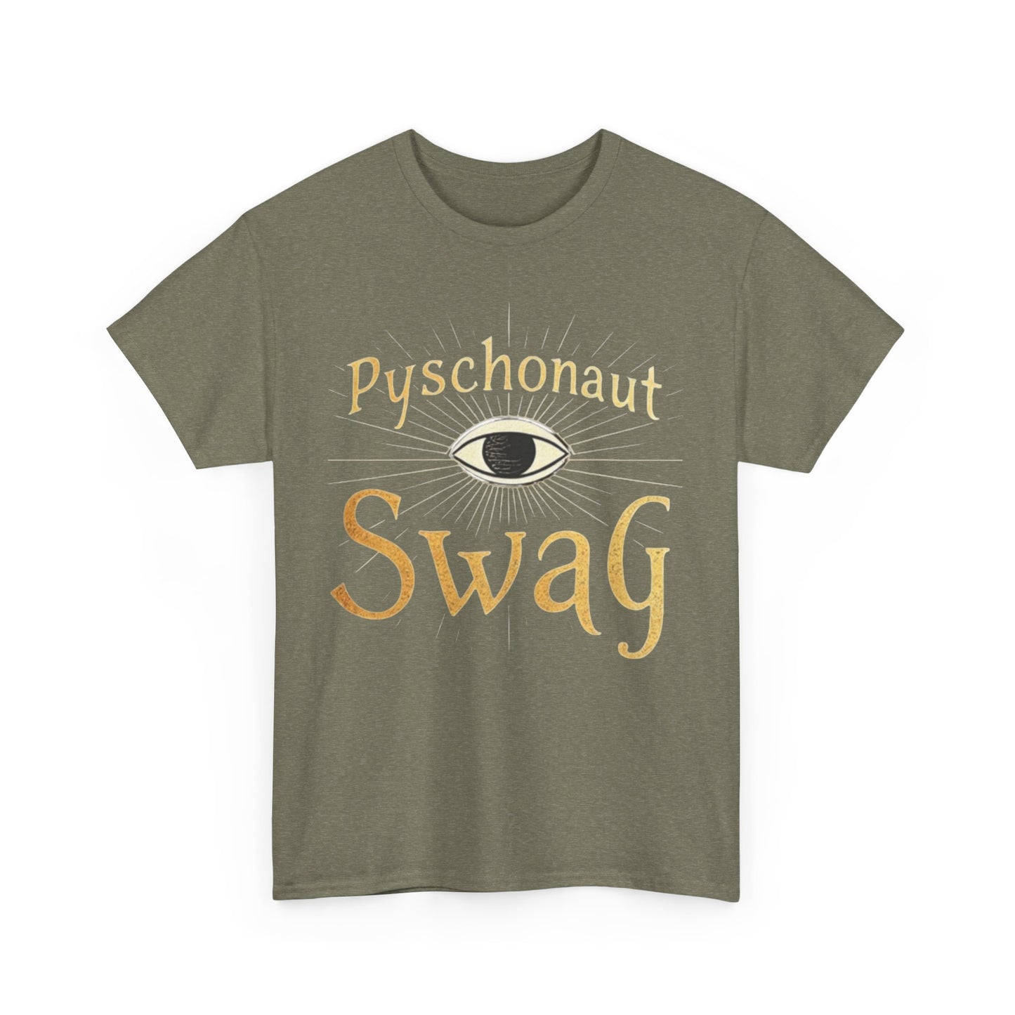 Third Eye Open, Psychonaut Swag T-Shirt, Unisex Cotton Tee, Spiritual Vibes, Gift for Psychonauts, Casual Everyday Wear, Unique Graphic Tee - Psychonaut Swag