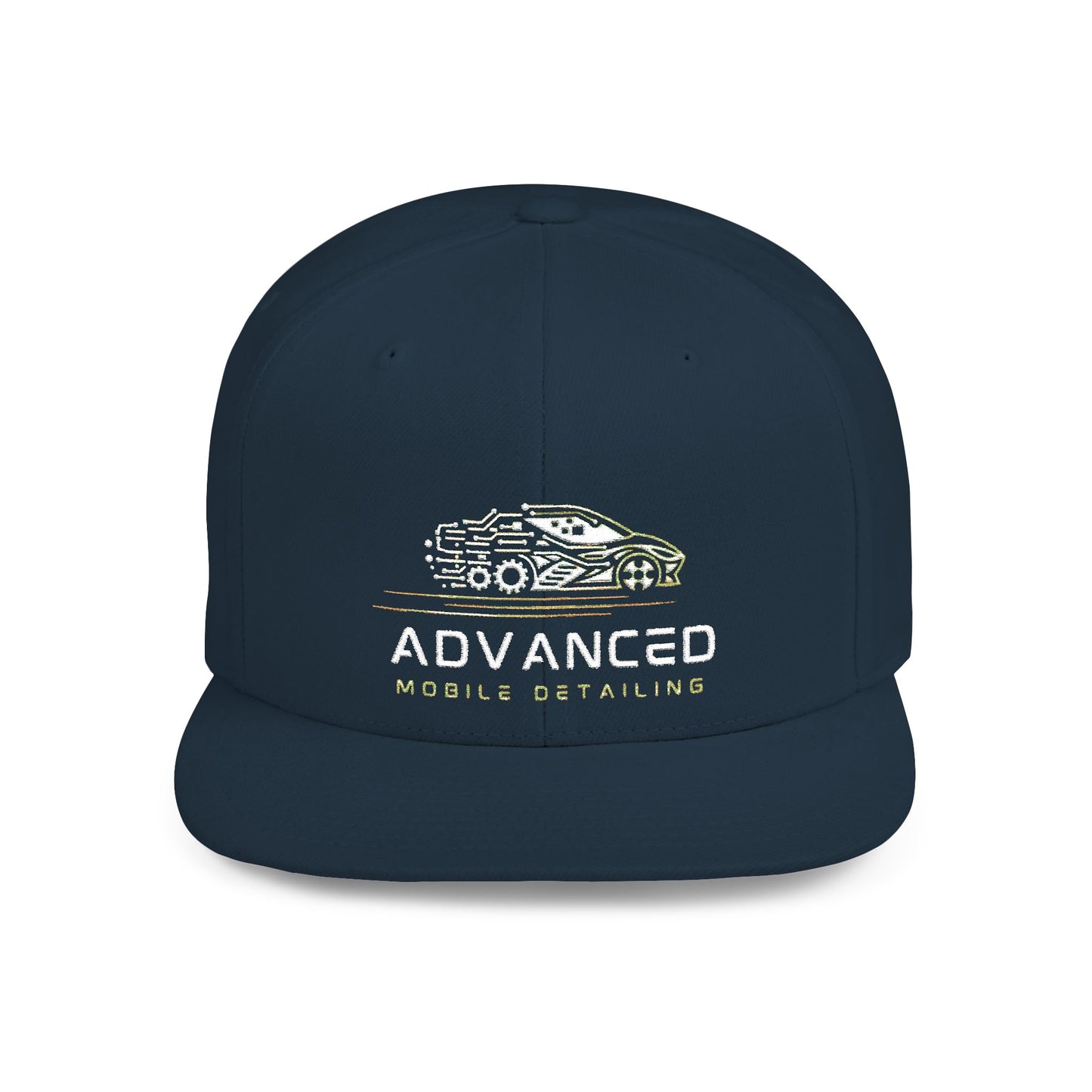 Mobile Detailing, Stylish Flat Bill Snapback Hat - Perfect for Summer Outings, Sports Events, Festivals, Stylish Gift, Trendy Fashion Accessory