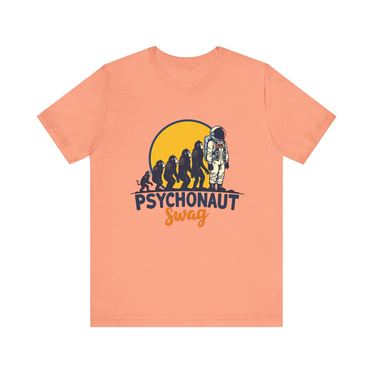 Psychonaut Swag Retro Tee - Unisex Jersey Short Sleeve T-Shirt - Psychonaut Swag