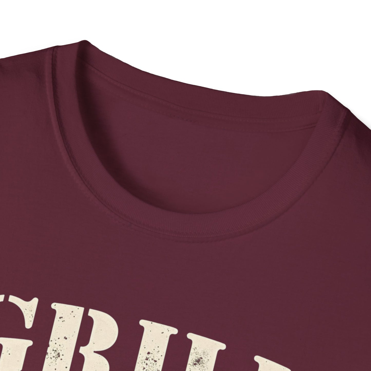 Grill Sergeant T-Shirt, Unisex Softstyle Tee, BBQ Gift, Father's Day Shirt, Grilling Apparel - Psychonaut Swag