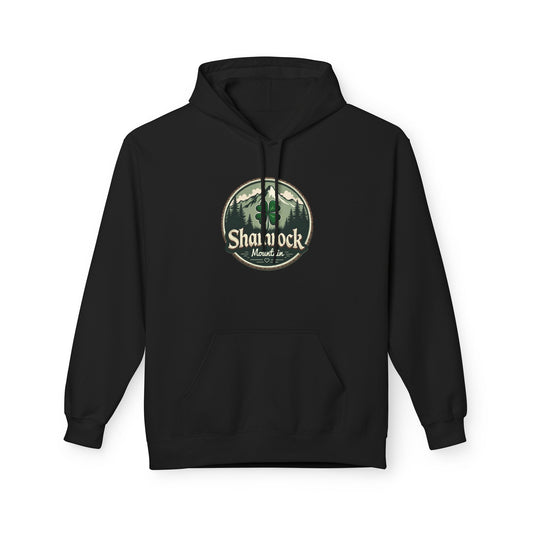 Shamrock Mountain, Unisex Midweight Softstyle Fleece Hoodie