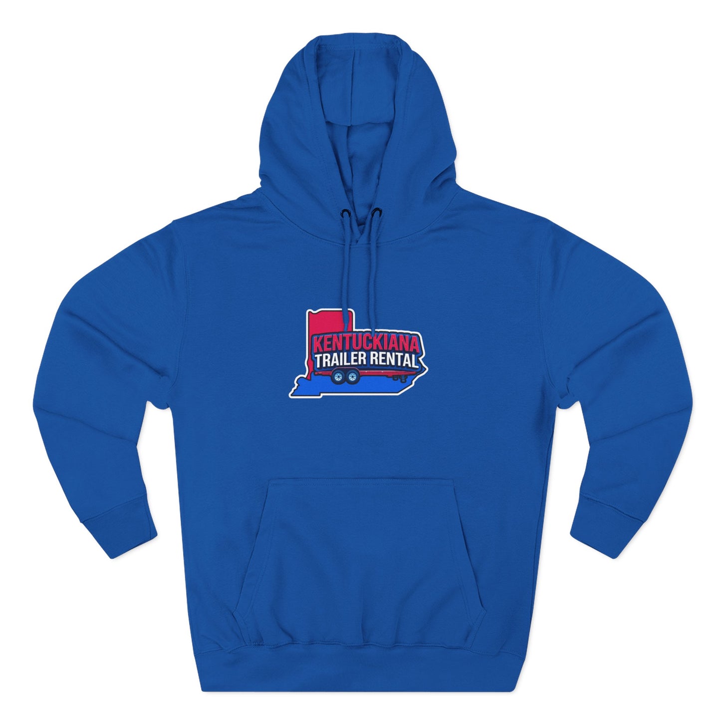 Kentuckiana Trailer Rental Hoodie | Cozy Casual Wear, Perfect for Road Trips, Gift for Outdoor Enthusiasts, Iconic Travel Style