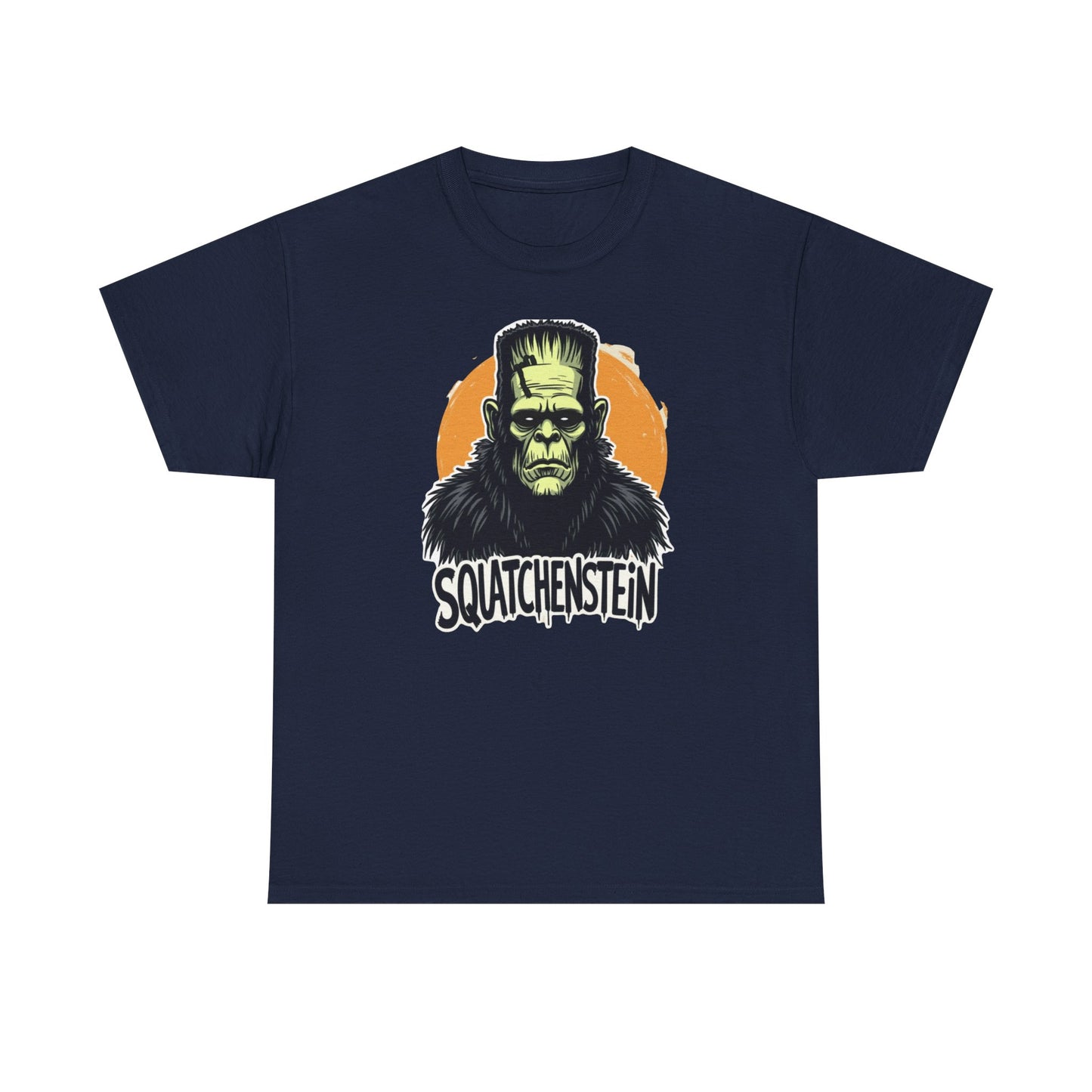 Sasquatch Halloween Tee, Funny Graphic Shirt, Unisex Costume T-Shirt, Retro Monster Apparel, Unique Gift for Halloween