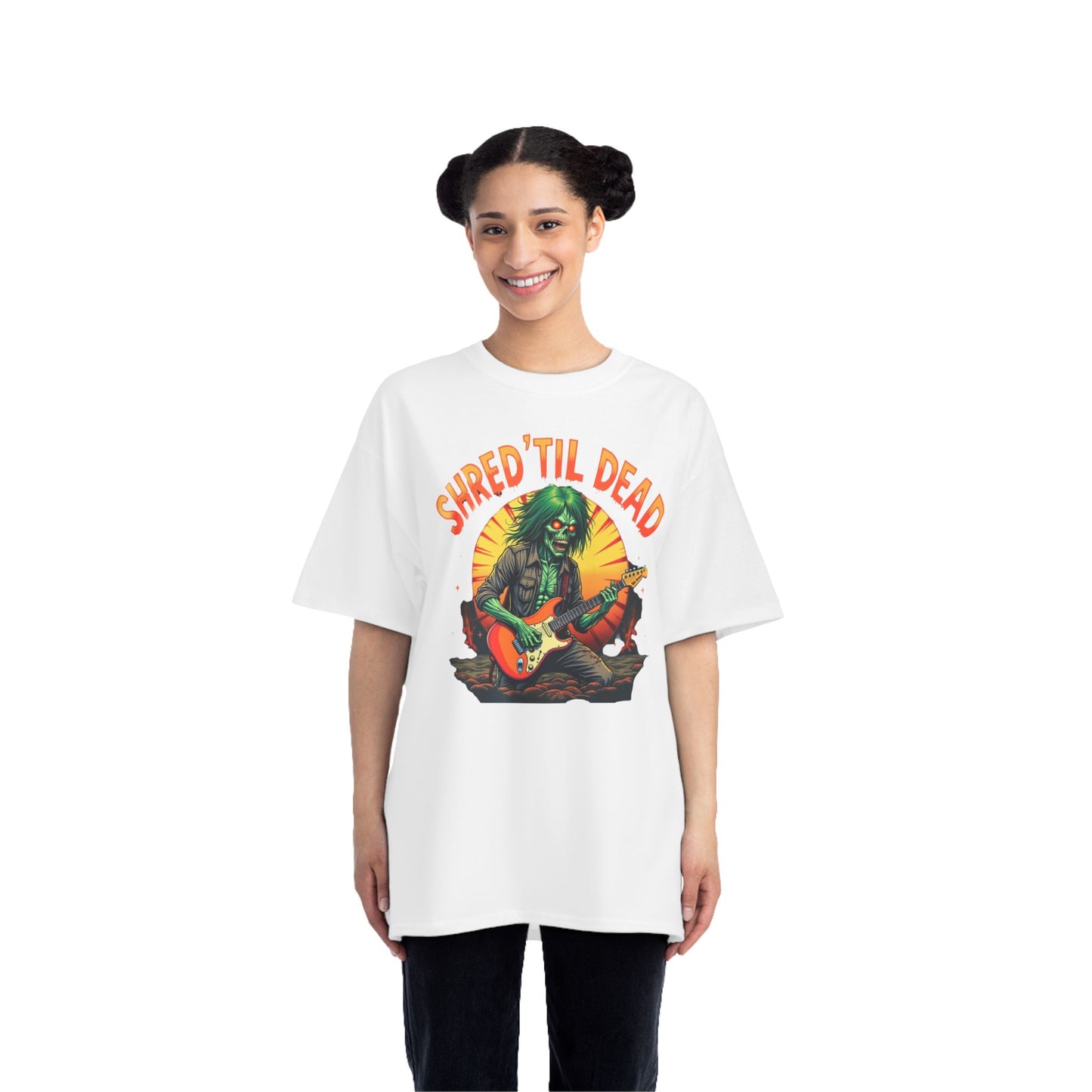 Rockin' Shred'Til Dead T-Shirt | Music Lover Gift, Concert Tee, Graphic Tee, Chill Vibes, Unique Band Merchandise - Psychonaut Swag