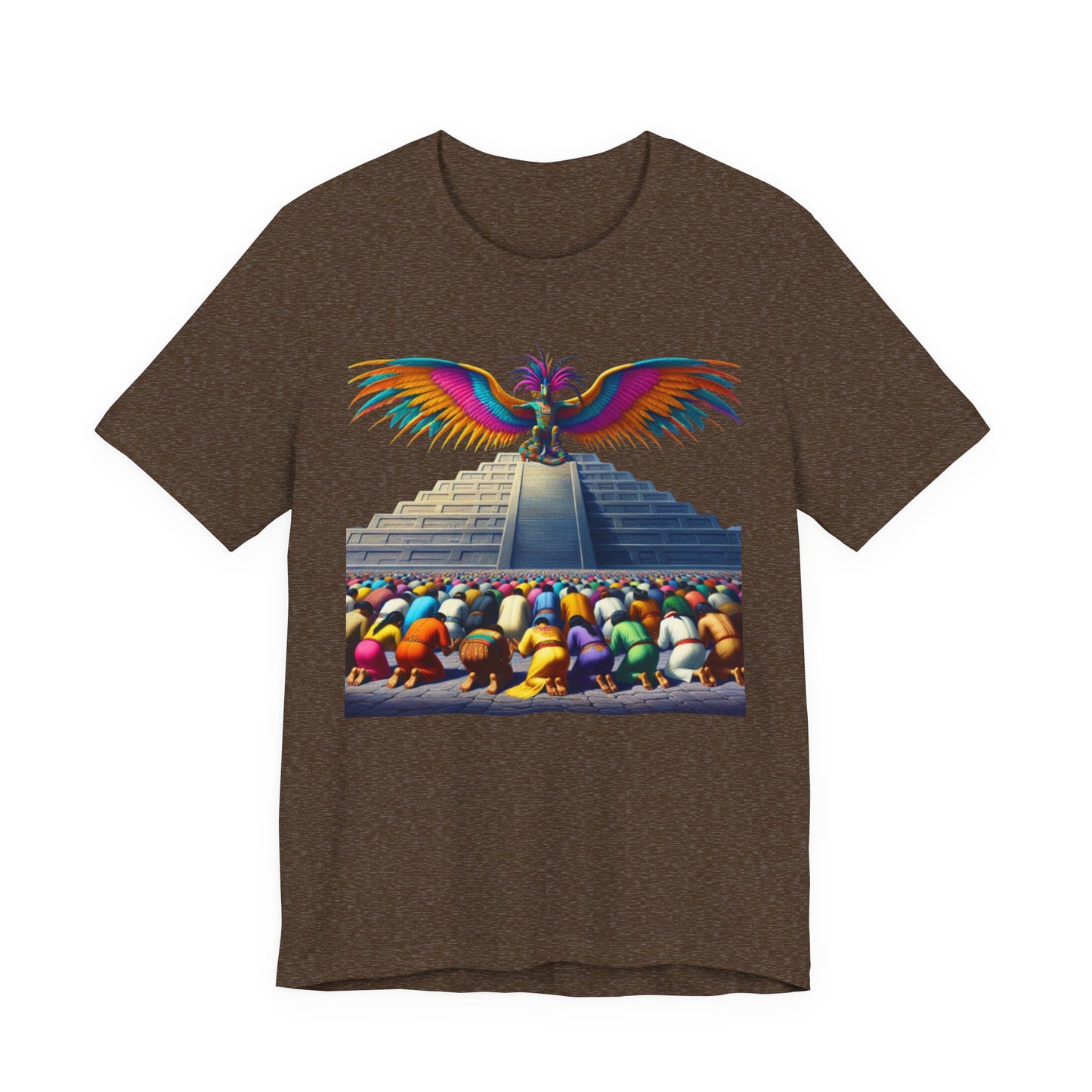 Feathered Serpent, Unisex Jersey Short Sleeve Tee - Psychonaut Swag