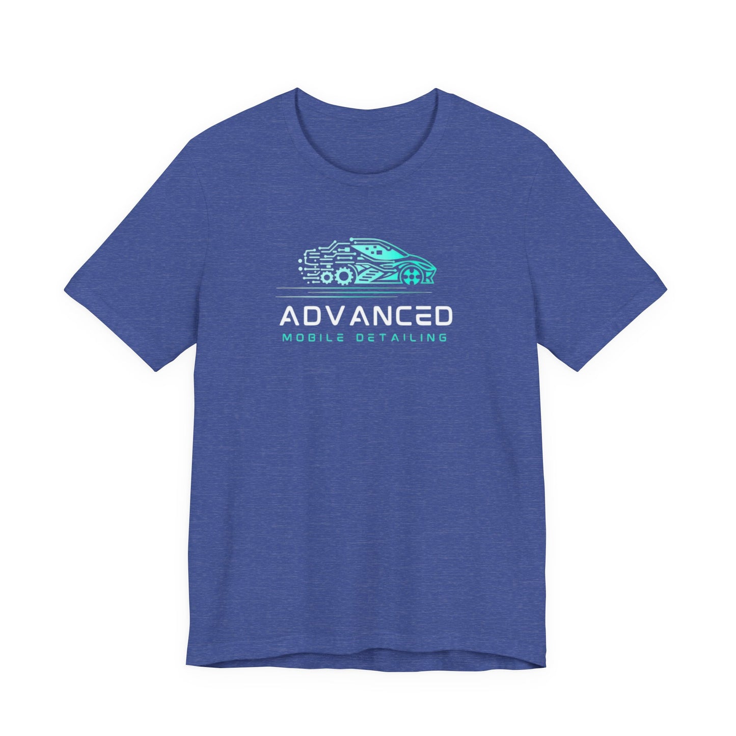 Advanced Mobile Detailing, Super soft style, Unisex Tee, Car Enthusiast Shirt, Automotive Gift, Stylish Car Wash Tee, Perfect for Mechanics, Birthday or Holiday Gift