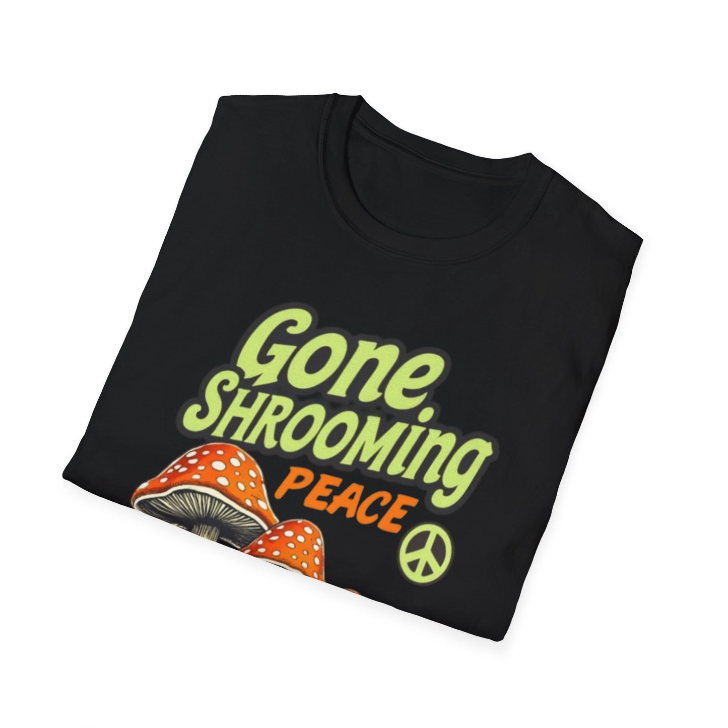 Gone Shrooming Unisex T-Shirt - Funny Mushroom Tee for Nature Lovers, Gift for Hikers, Campers, and Outdoor Enthusiasts - Psychonaut Swag