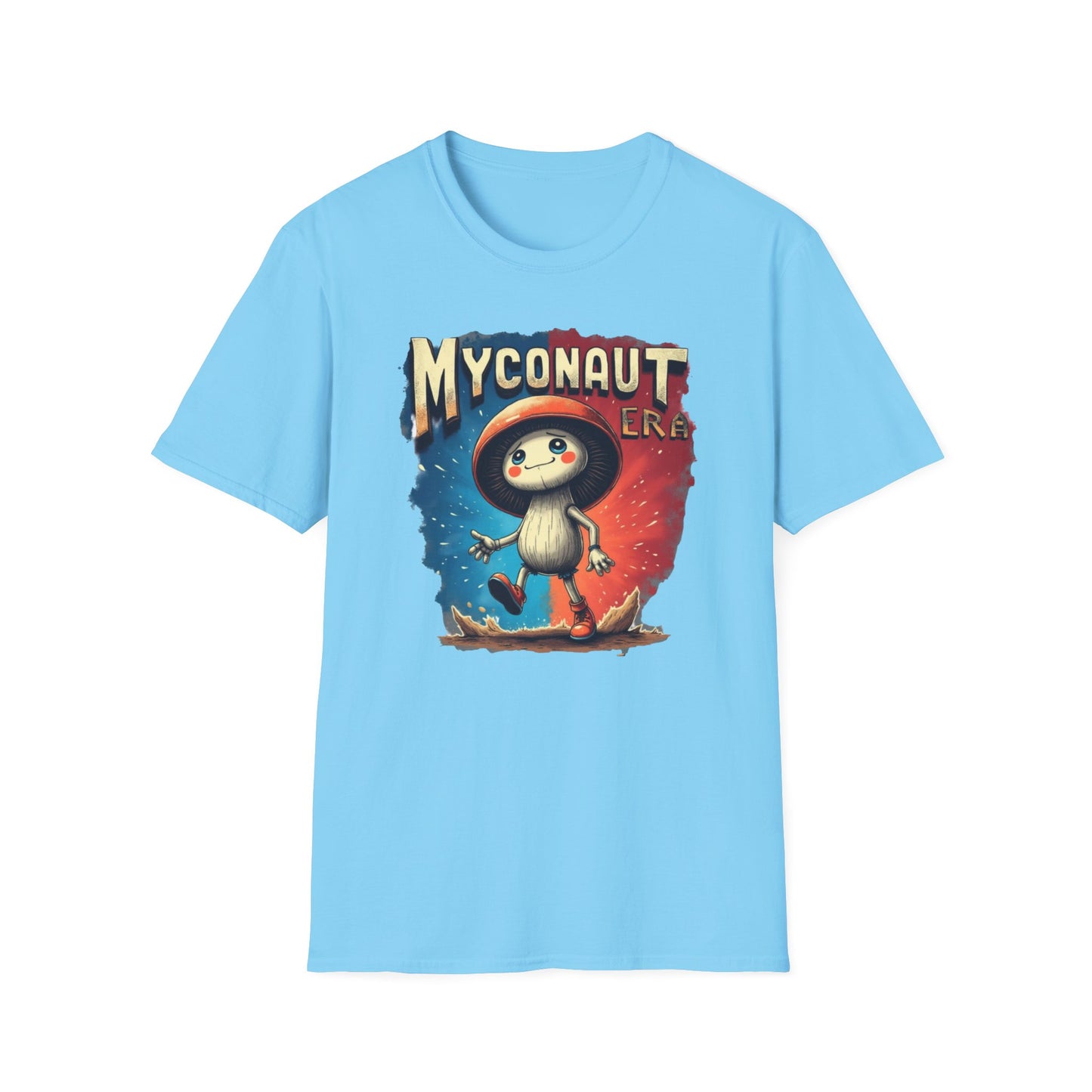 Myconaut Era, Cosmic Adventure T-Shirt, Myconaut Graphic Tee, Unisex Space Shirt, Gift for Gamers, Fun Vintage Style Tee - Psychonaut Swag
