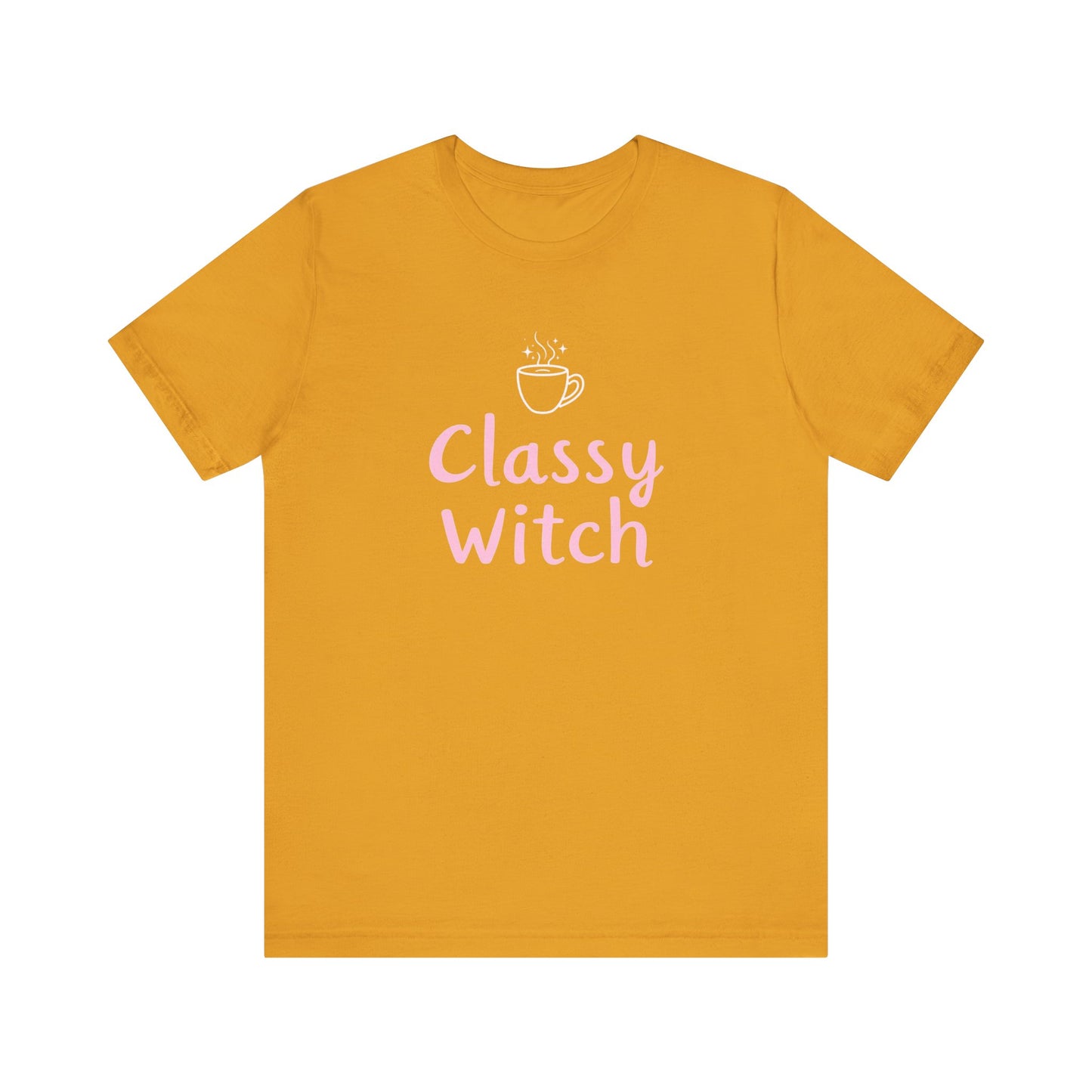 Classy Witch Unisex T-Shirt, Cute Witch Halloween Tee, Gift for Witches, Classy Witch Apparel, Cozy Everyday Wear, Witchy Style