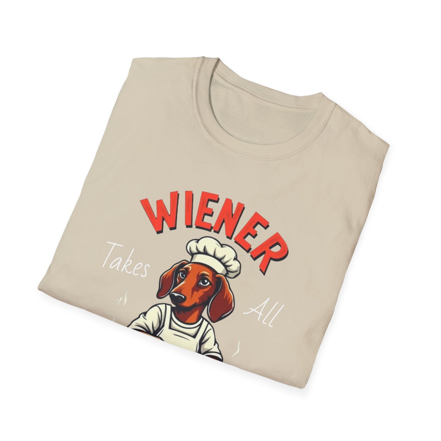 Wiener takes all, Dog Humor T-Shirt, Funny Pet Lover Gift, Cute Dog Tee, Unisex Funny Shirt, Dog Lover's Apparel - Psychonaut Swag