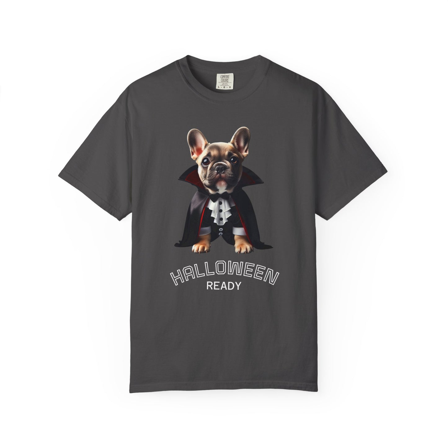 Funny French Bulldog Vampire T-Shirt, Pet Lover Gift, Halloween Costume Tee, Dog Theme Apparel, Unisex Graphic Shirt
