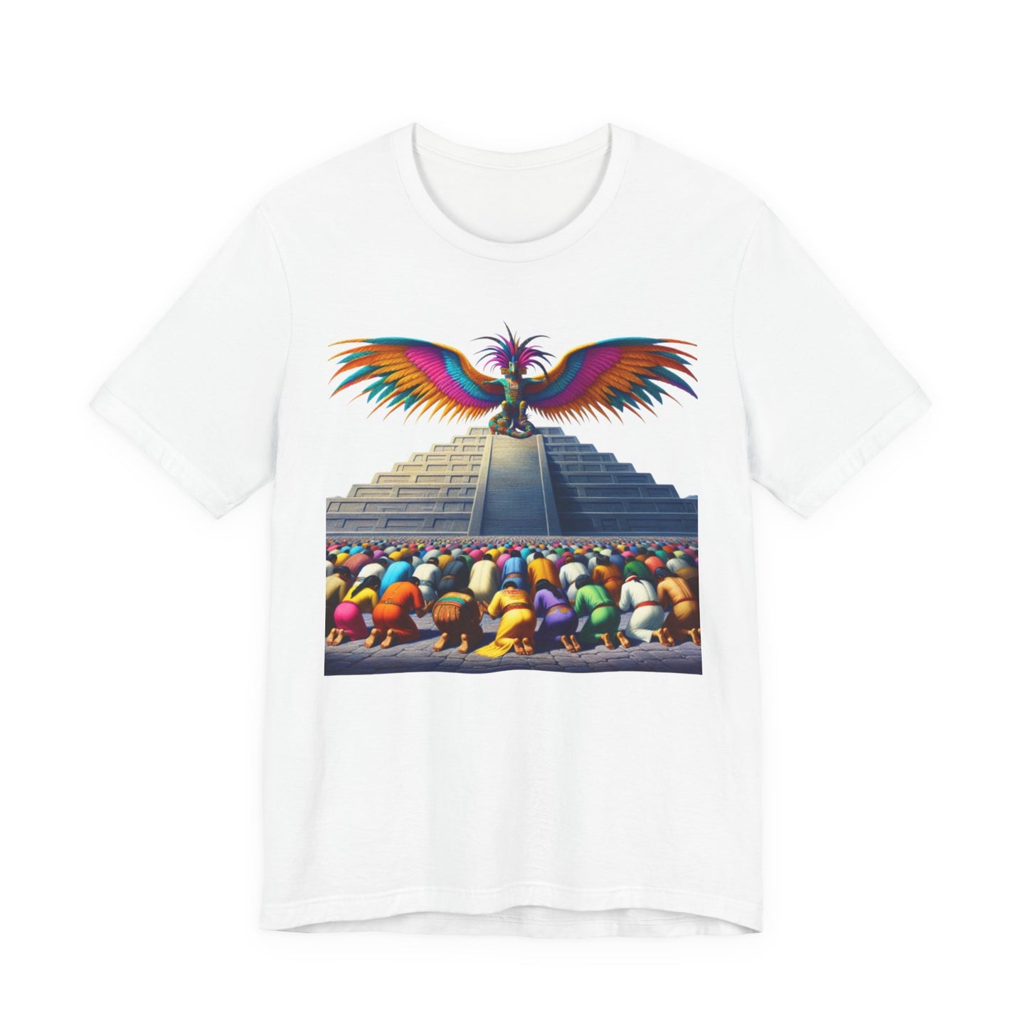 Feathered Serpent, Unisex Jersey Short Sleeve Tee - Psychonaut Swag