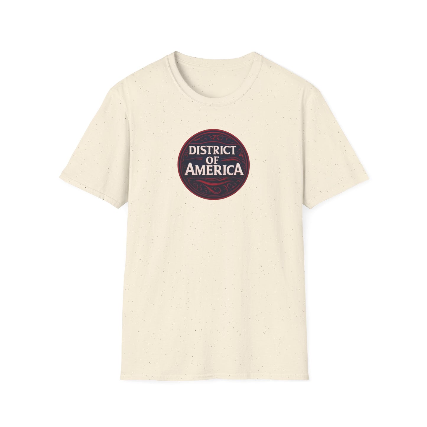 District of America, Washington DA, Unisex Softstyle T-Shirt - Psychonaut Swag