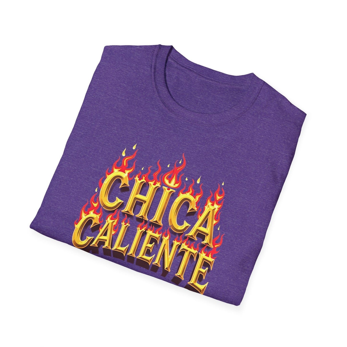 Hot Chick, Flame T-Shirt, Trendy Graphic Tee, Chica Caliente Shirt, Gift for Her, Summer Fashion, Casual Style - Psychonaut Swag